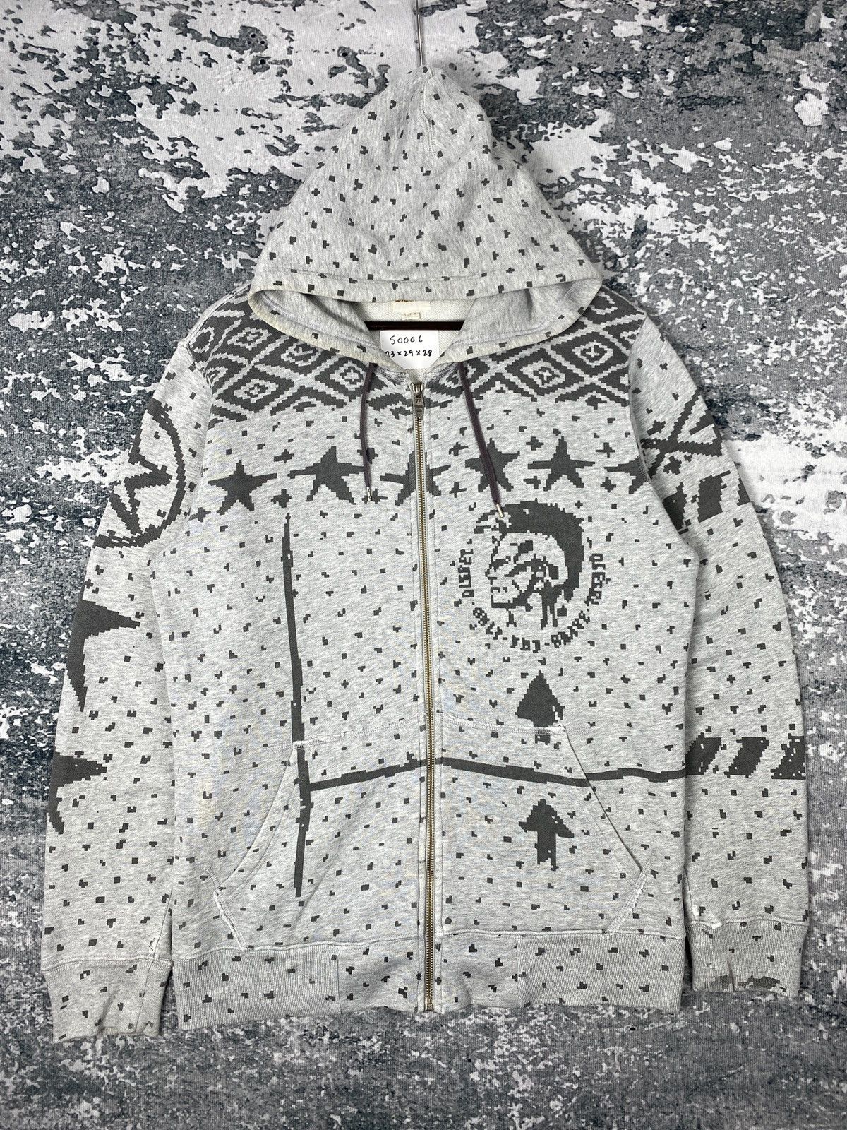 Diesel Vintage Diesel Industry Zip Up Hoodies Size US M / EU 48-50 / 2 - 1 Thumbnail