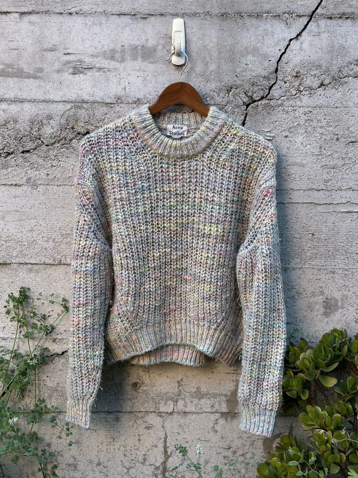 Acne Studios RARE GRAIL Acne Studios cotton candy zora knit sweater Size US M / EU 48-50 / 2 - 3 Thumbnail