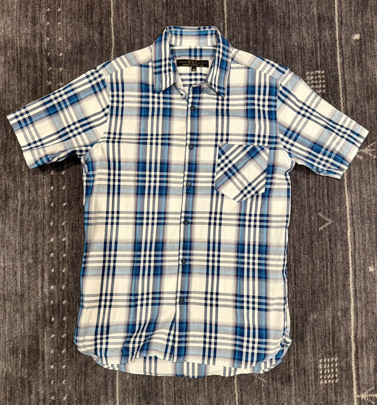 Freemans Sporting Club Freemans Sporting Club Short Sleeve Shirt Size US XS / EU 42 / 0 - 1 Thumbnail