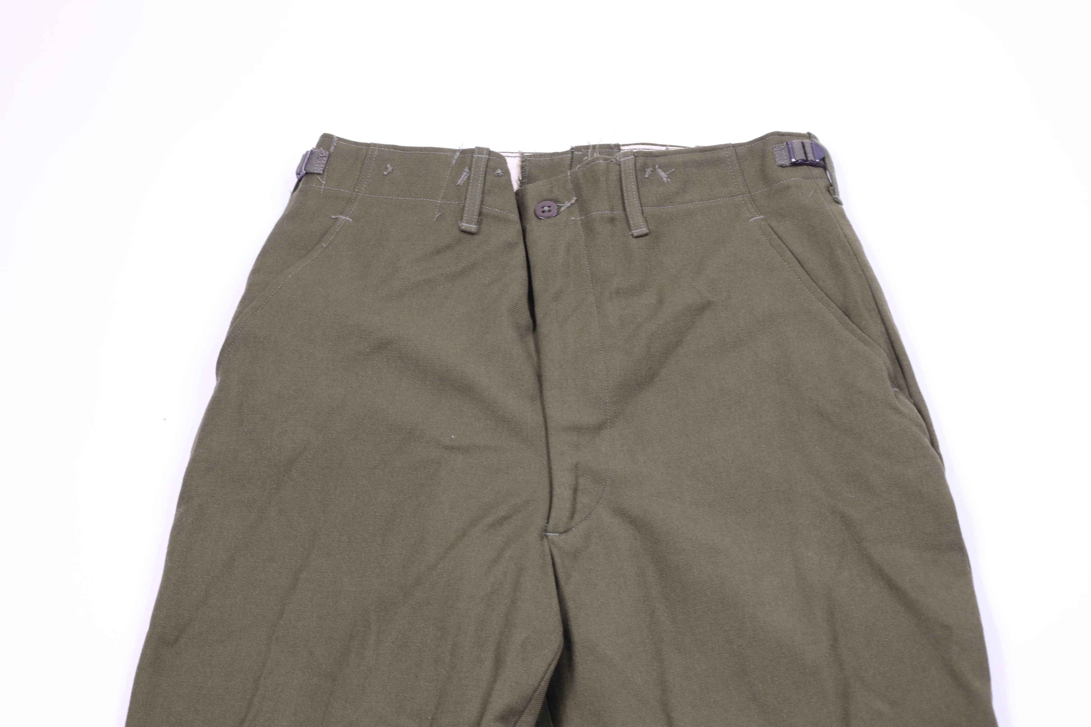 Vintage Vintage 50s Military Korean War 1951 Wide Leg Field Pants Size US 32 / EU 48 - 2 Thumbnail