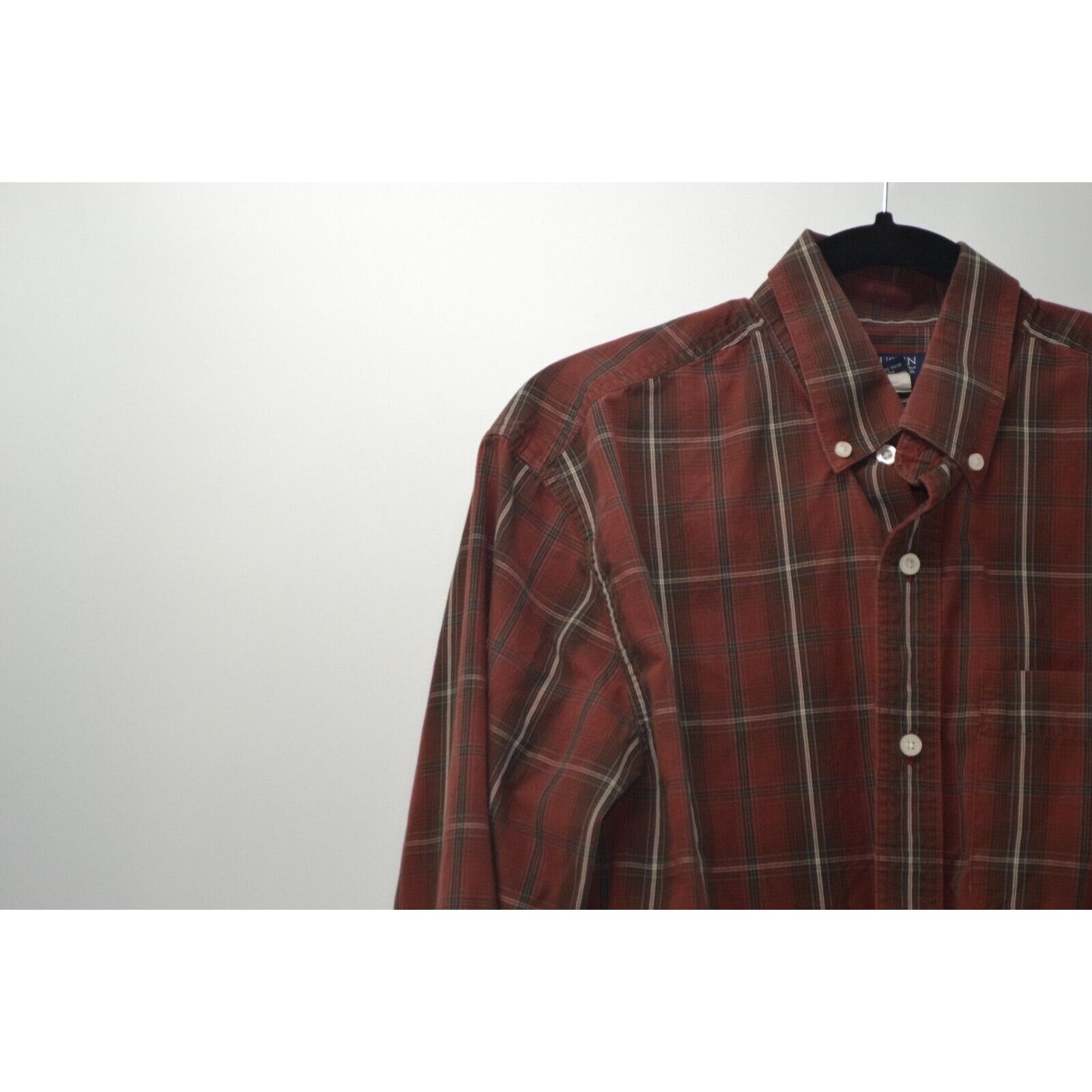 Other Austin Clothing Co. Burgundy Plaid Long Sleeve Collared Sz M Size US M / EU 48-50 / 2 - 5 Thumbnail