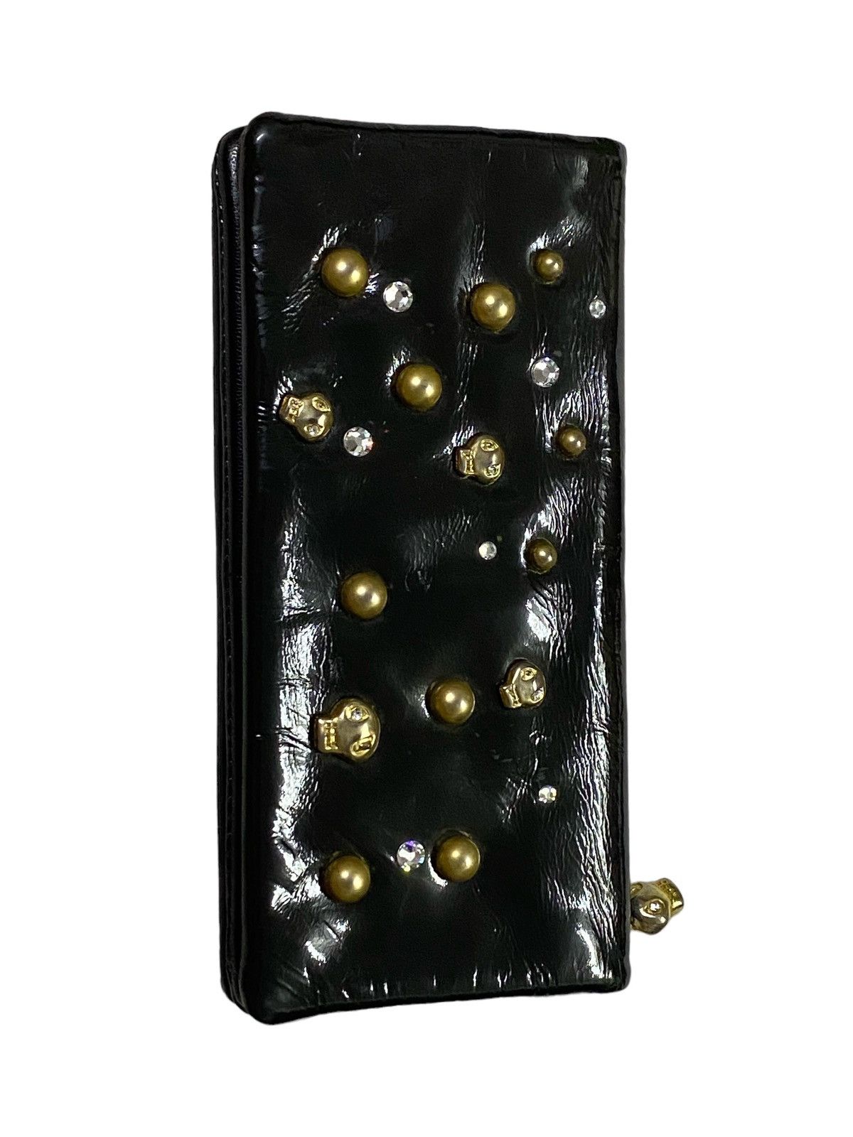 Japanese Brand Tsumori Chisato By Issey Miyake Studded Skull Long Wallet Size ONE SIZE - 19 Thumbnail