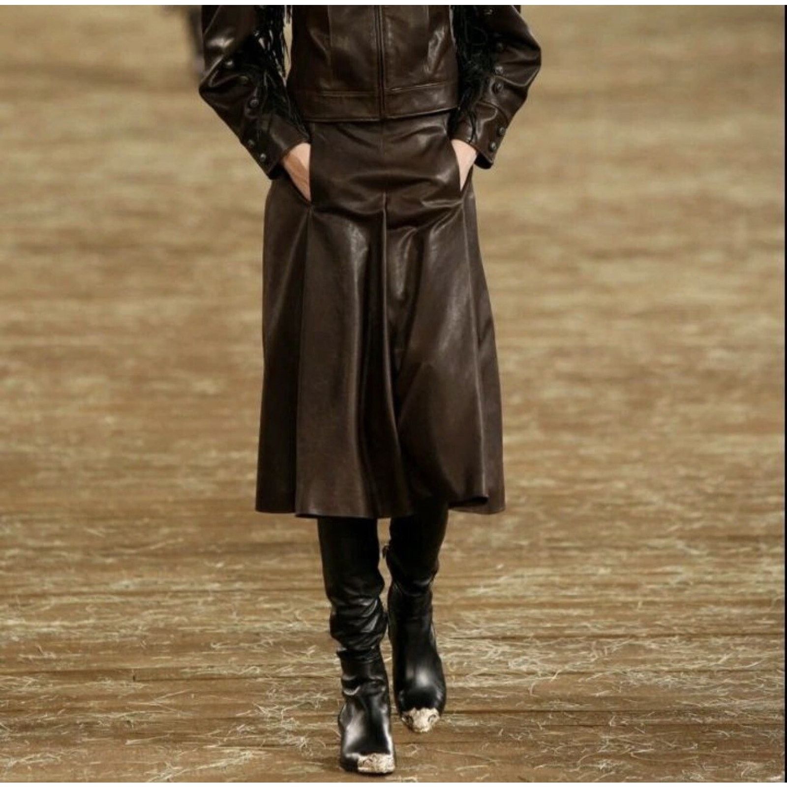 Chanel Chanel Paris Dallas Metal Cap Toe Thigh High Boots Sz. 36.5 Size US 5.5 / IT 35.5 - 3 Thumbnail