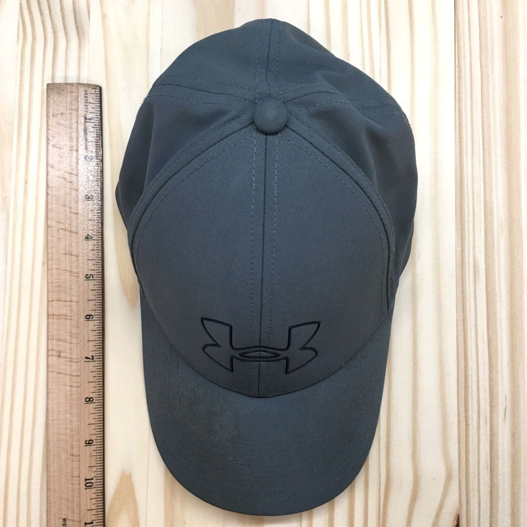Under Armour Under Armour Baseball Cap Mens Gray M/L Fitted Classic Logo Size ONE SIZE - 4 Thumbnail