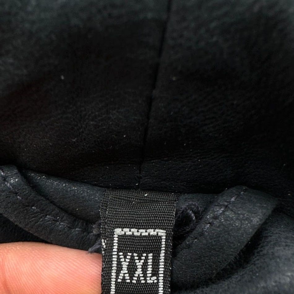Valentino VINTAGE Valentino Varsova Long Leather Trench Coat Womens 2XL Black Quilted Lined Size XXL / US 16-18 / IT 52-54 - 7 Thumbnail