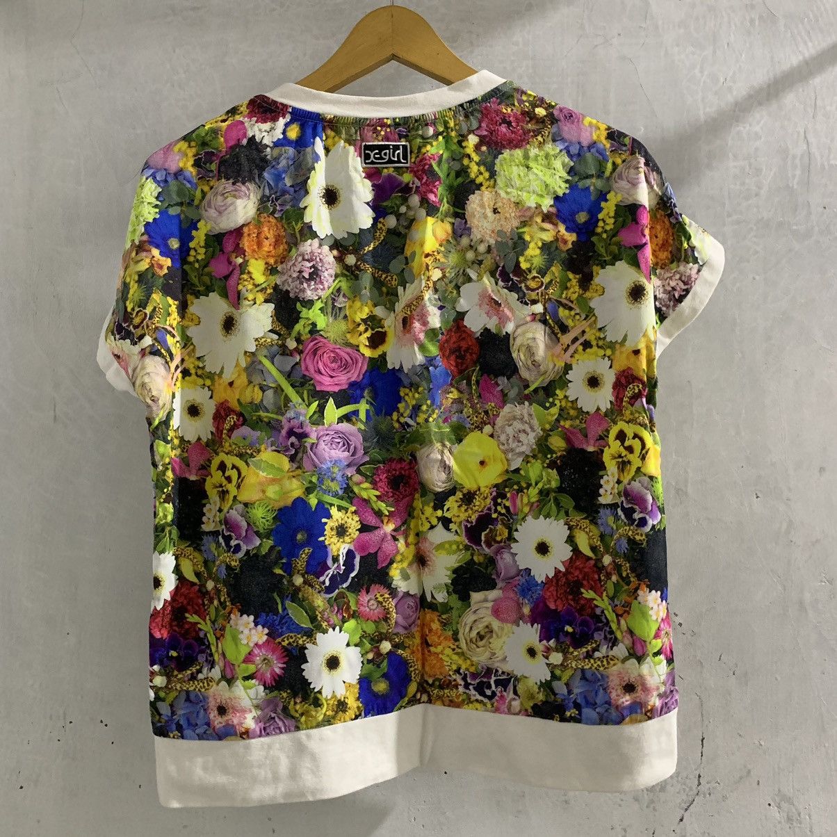 X-Girl X-girl Floral Tee Size M / US 6-8 / IT 42-44 - 2 Thumbnail