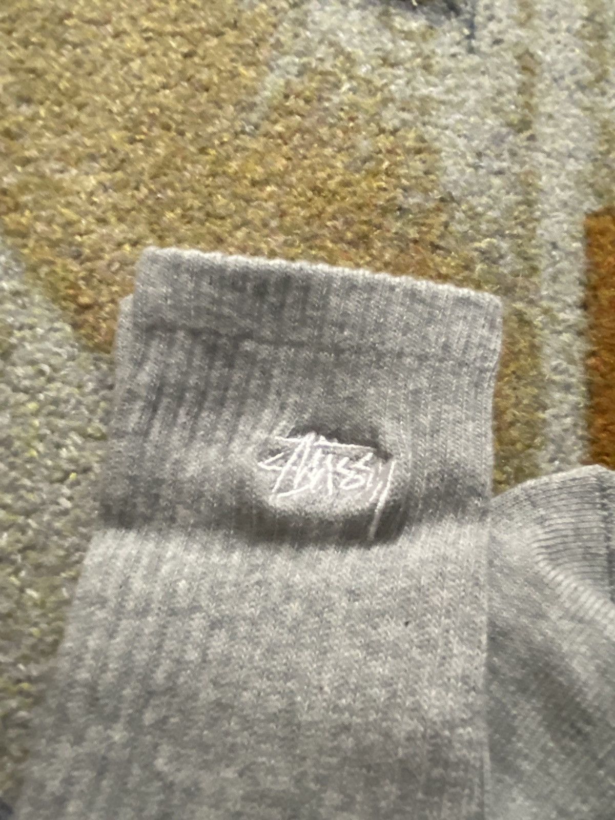 Stussy Stussy Embroidered Logo Cushion Crew Socks Size ONE SIZE - 2 Thumbnail