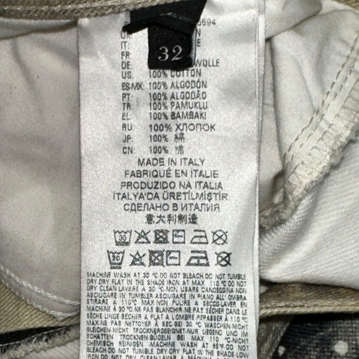 A-COLD-WALL* × Diesel Mud wash dyed denim Size US 32 / EU 48 - 3 Thumbnail