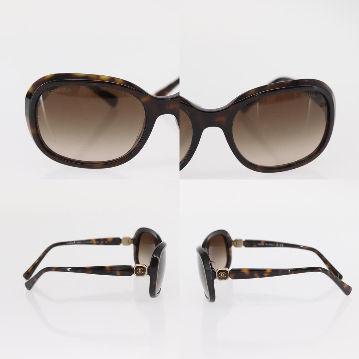 Chanel Chanel CC Plastic Sunglasses Size ONE SIZE - 3 Thumbnail