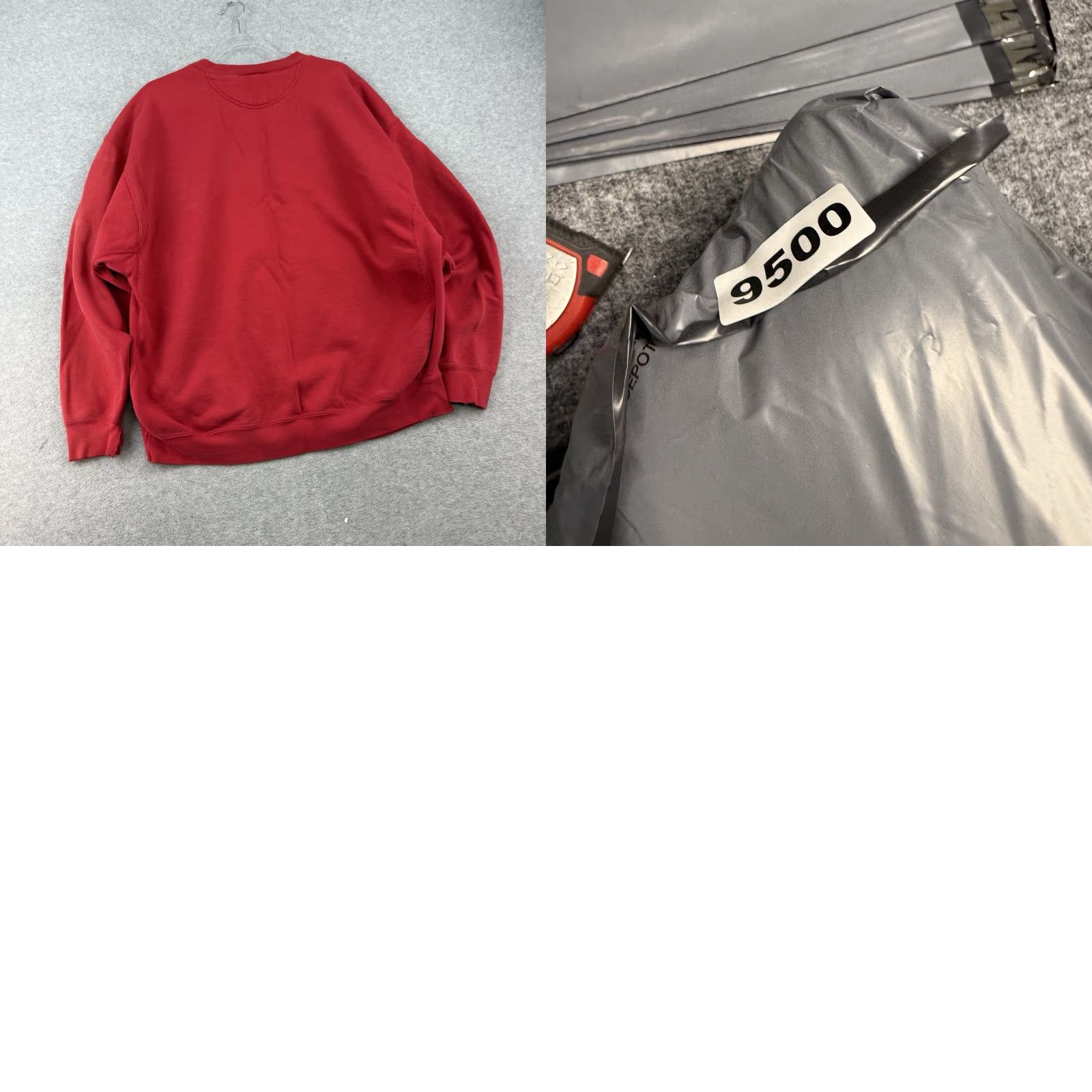 Nike VINTAGE Nike Sweatshirt Mens XL Red Embroidered Spellout Crewneck Jumper 90s y2k Size US XL / EU 56 / 4 - 8 Thumbnail