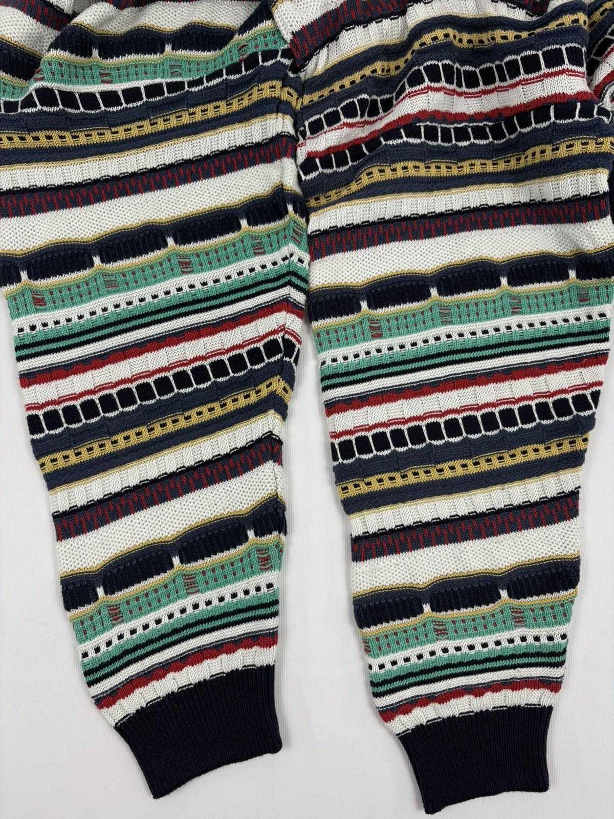 Coogi Rare 80's Archive Hand Knit Cardiagn Biggie Cosby Cable Pullover Jumper Sweater Jacket Size US L / EU 52-54 / 3 - 21 Thumbnail
