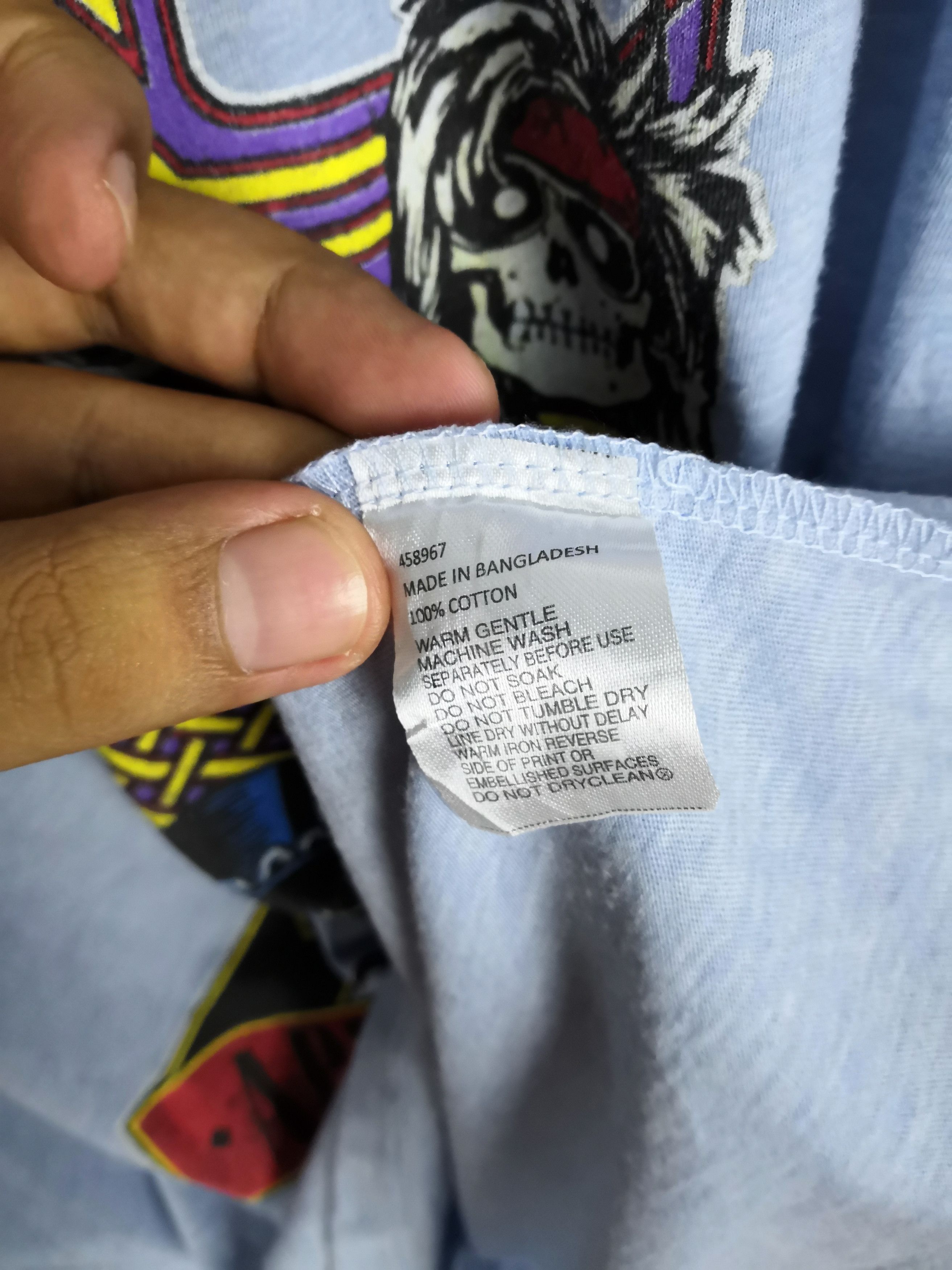 Band Tees Vintage Guns N' Roses T-Shirt Appetite For Destruction Tee Size US XL / EU 56 / 4 - 5 Thumbnail