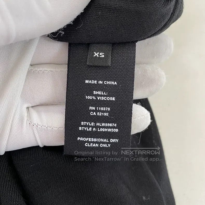 Helmut Lang HELMUT LANG Black Backless Top - Size XS Size XS / US 0-2 / IT 36-38 - 8 Thumbnail