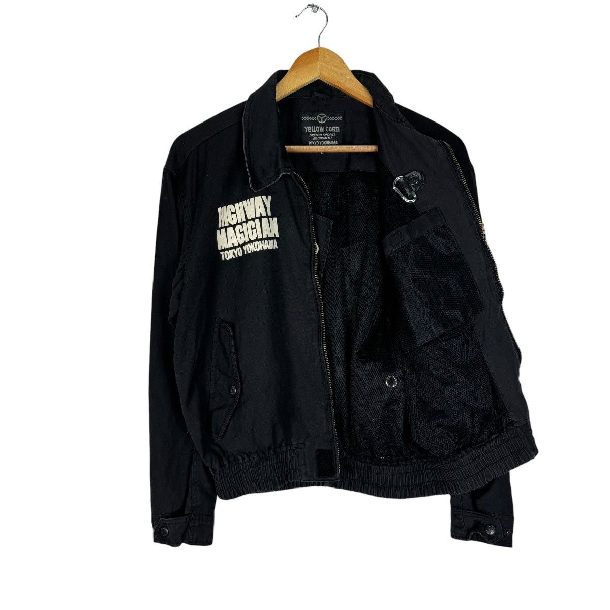 Sports Specialties × YELLOW CORN ⚡️YELLOW CORN SLEDGE HAMMER MOTORCYCLE JACKET Size US L / EU 52-54 / 3 - 7 Thumbnail