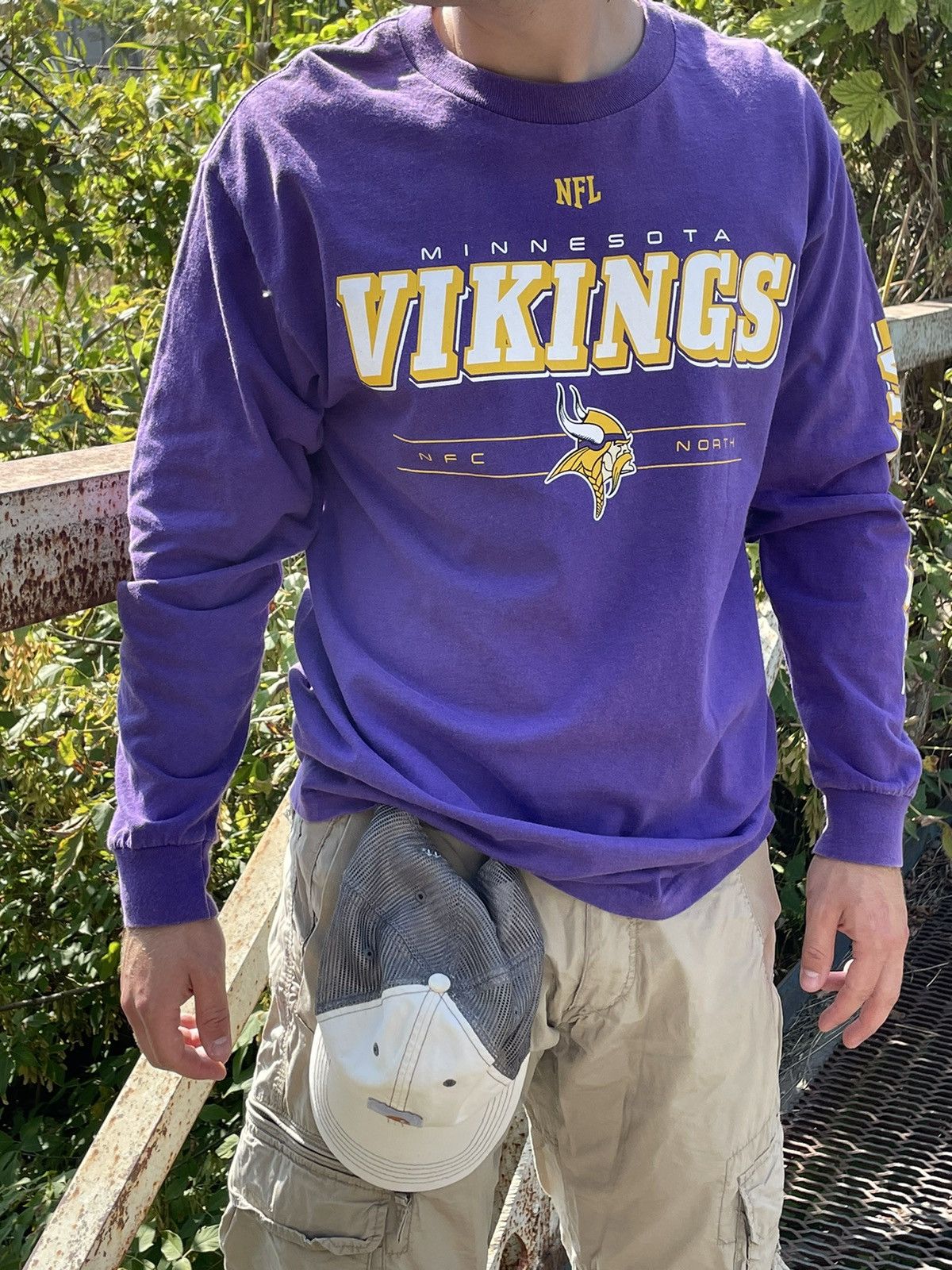 Japanese Brand × NFL × Y/Project Vikings NFL long sleeve T-shirts 90s Y2K Minnesota Viking’s Size US L / EU 52-54 / 3 - 2 Thumbnail