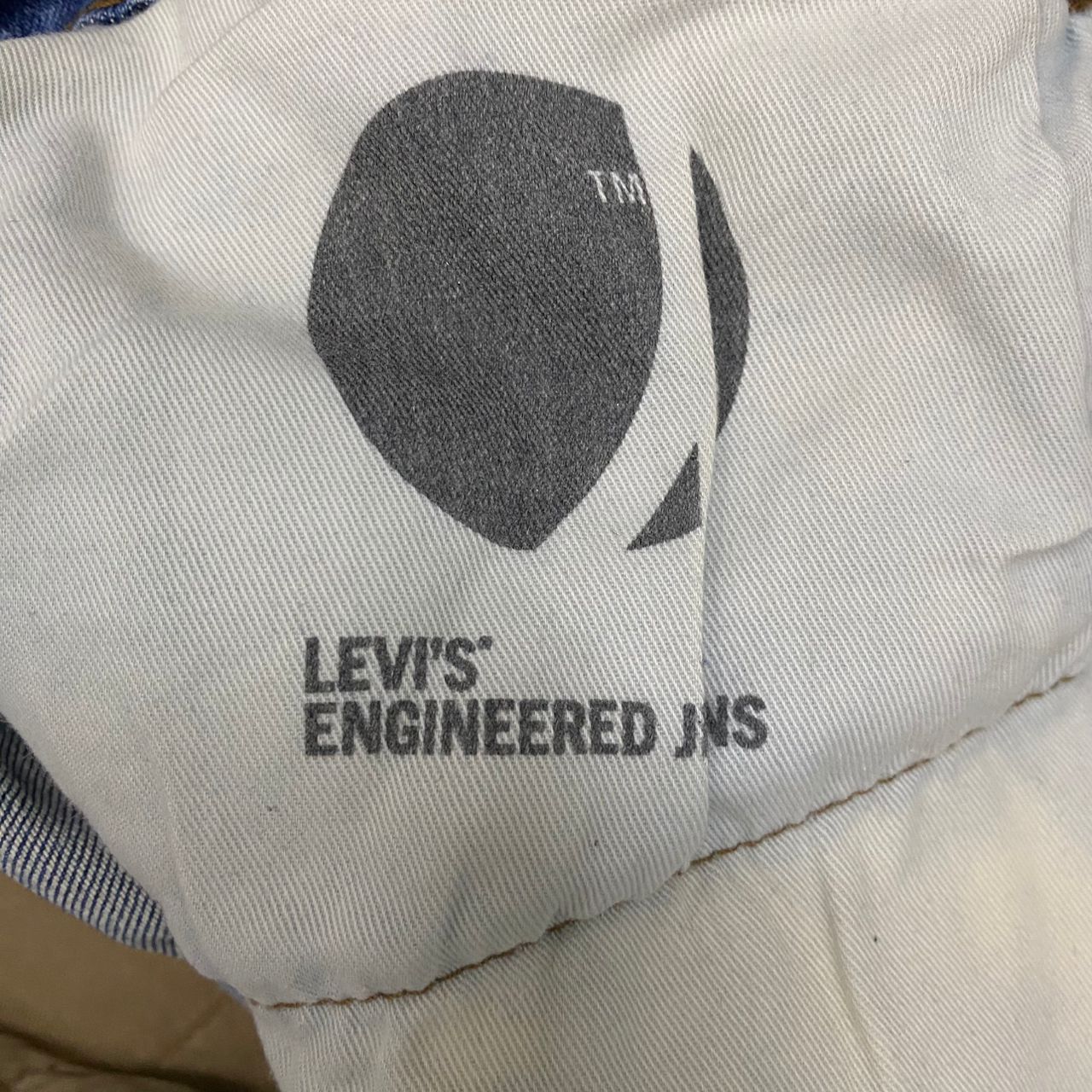 Levi's 💥Best Offer💥Vintage Levis Engineering Distressed Denim Size US 33 - 19 Thumbnail