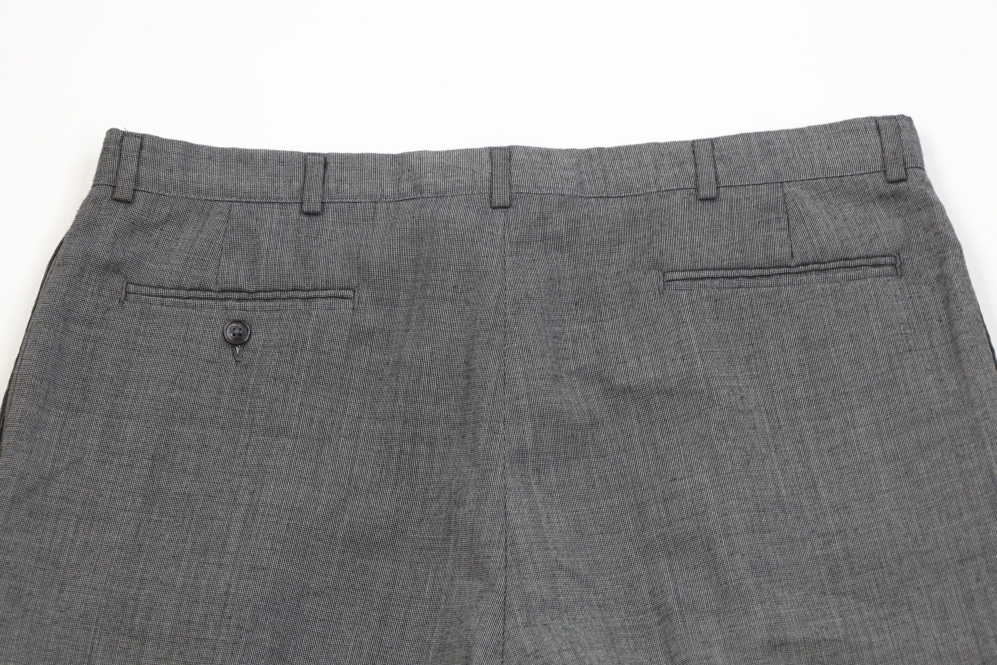 Vintage Vintage 90s Streetwear Wool Blend Wide Leg Chino Pants USA Size US 38 / EU 54 - 12 Thumbnail