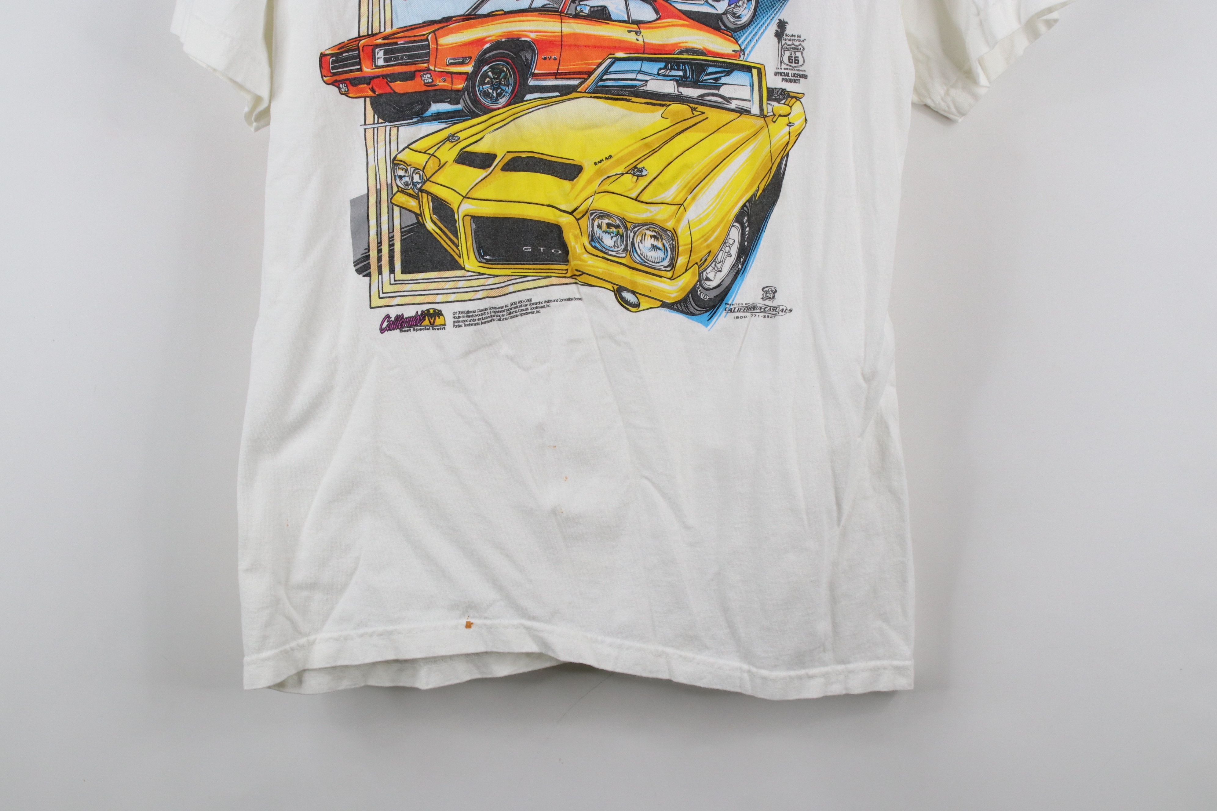 Vintage Vintage 90s Route 66 Rendezvous Car Show T-Shirt White Size US L / EU 52-54 / 3 - 14 Thumbnail