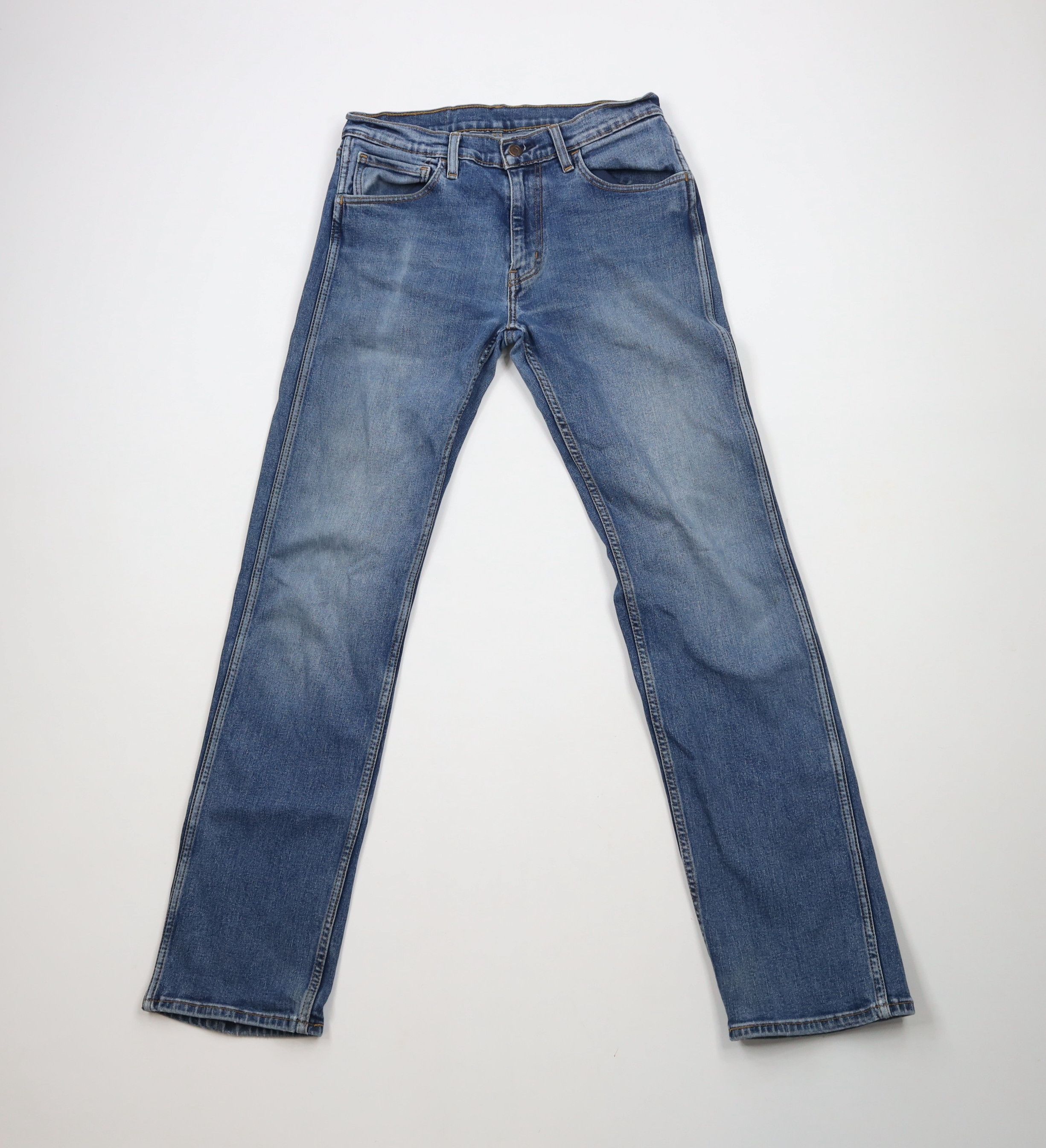 Levi's × Vintage Vintage Y2K Levis Workwear Fit Stretch Denim Jeans Blue Size US 30 / EU 46 - 1 Thumbnail