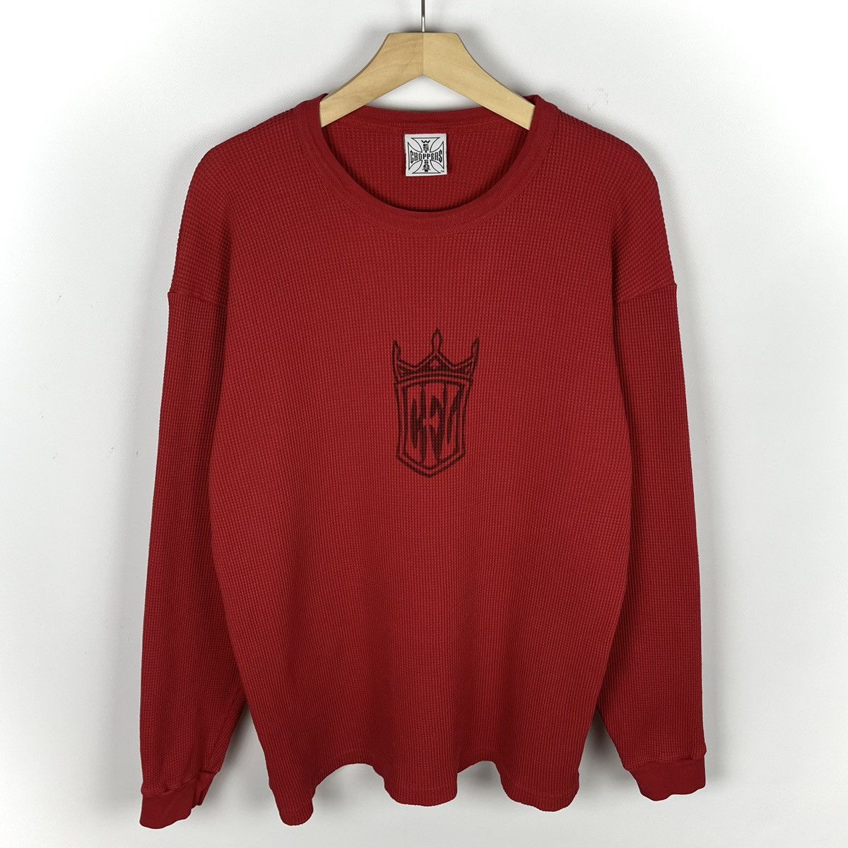 West Coast Choppers Vintage West Coast Choppers rare big logo longsleeve 90’s Size US M / EU 48-50 / 2 - 1 Thumbnail