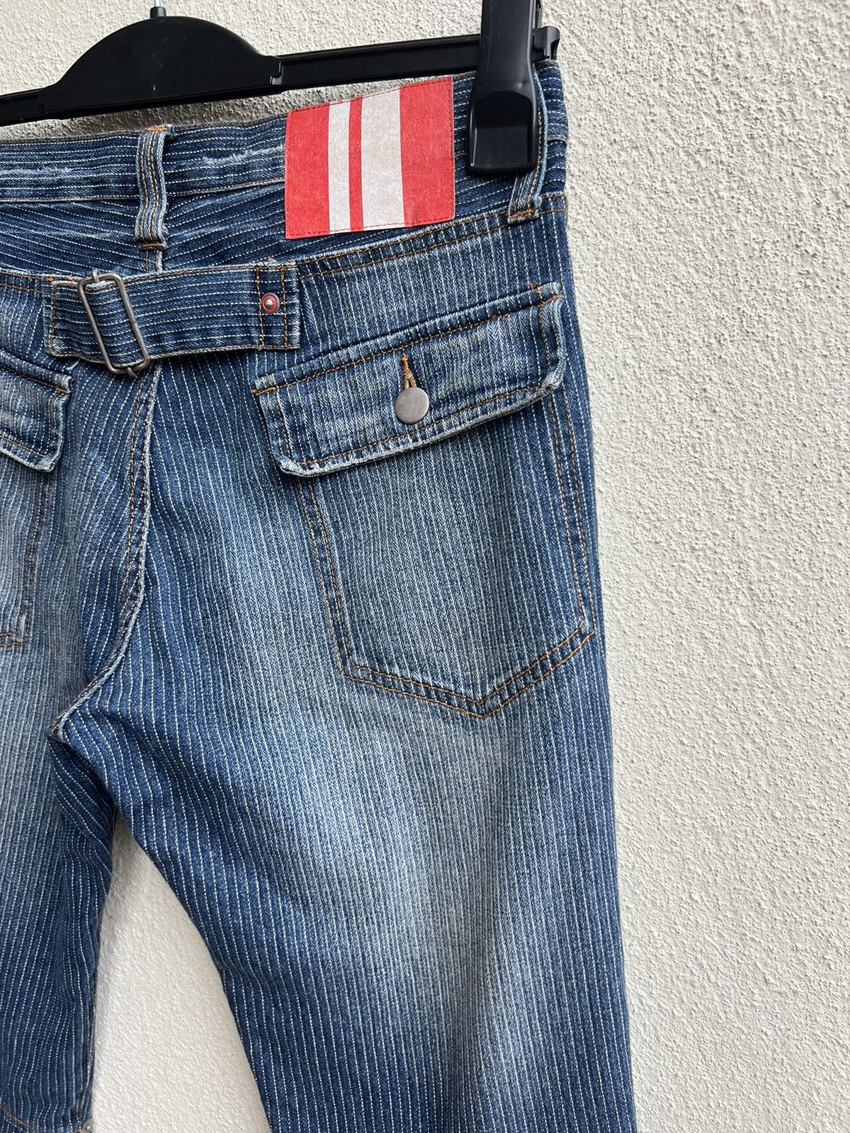 Comme Ca Ism COMME CA COMMUNE X Goldwin Fade Denim Bush Pant Jeans Size US 29 - 17 Thumbnail