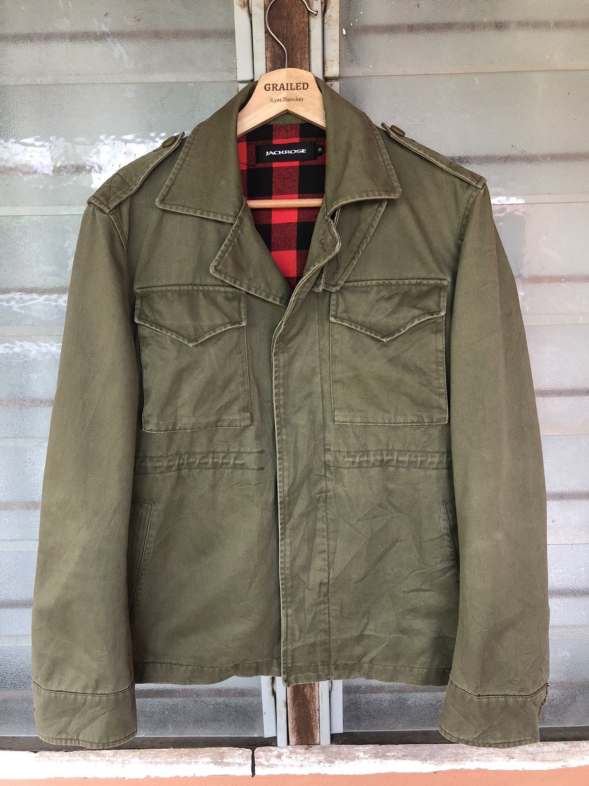 JACKROSE Vintage Jackrose Canvas Jacket Size US M / EU 48-50 / 2 - 2 Thumbnail