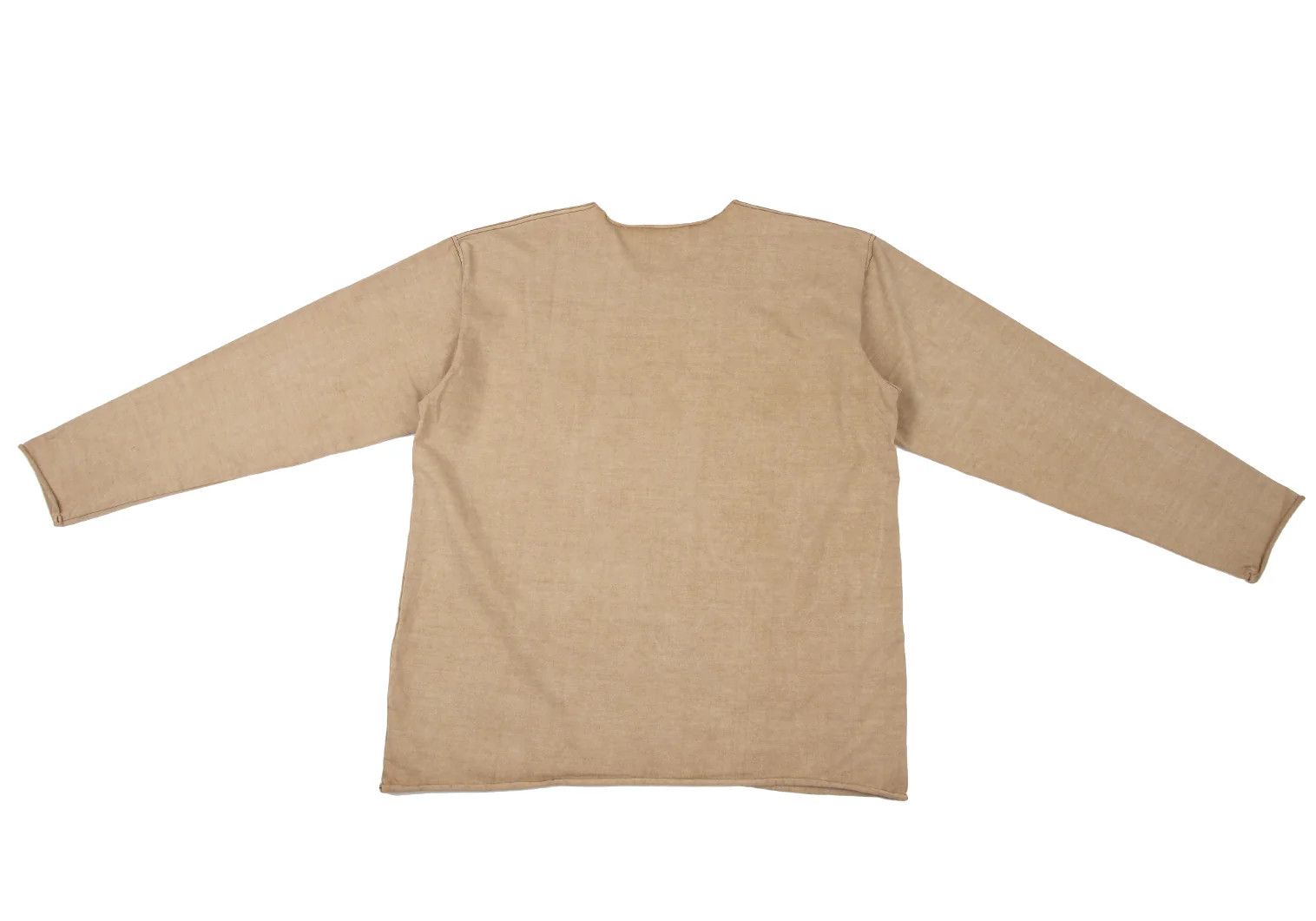 Issey Miyake Cotton Off-Shoulder T-Shirt in Beige Size 4 Size US XL / EU 56 / 4 - 9 Thumbnail