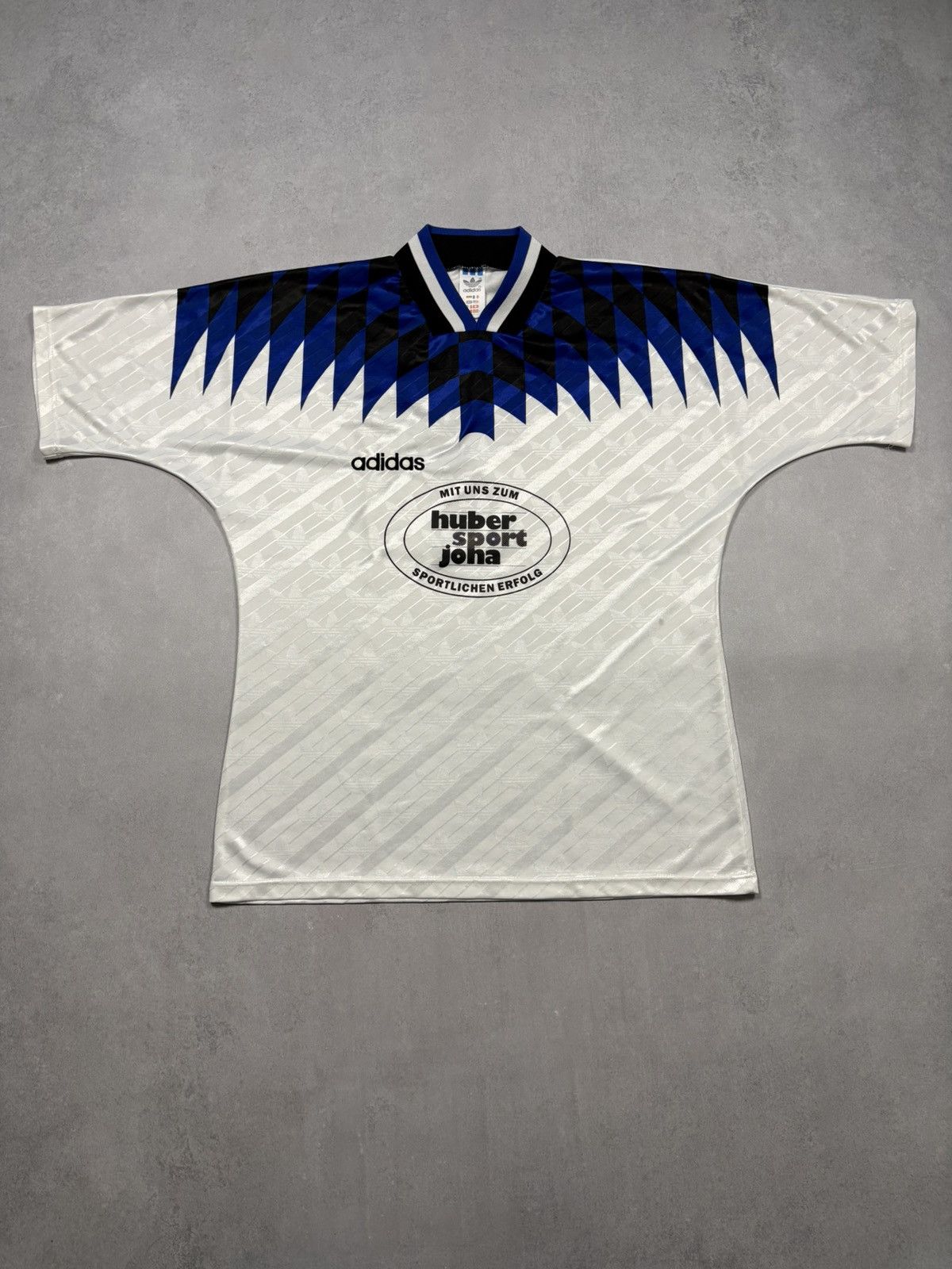 Adidas Vintage Adidas Soccer Jersey 90s Huber Sport Jona Shirt #7 Size US L / EU 52-54 / 3 - 1 Thumbnail