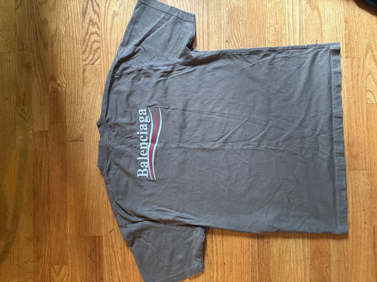 Balenciaga BALENCIAGA “ LOGO TEE” Size US S / EU 44-46 / 1 - 5 Thumbnail