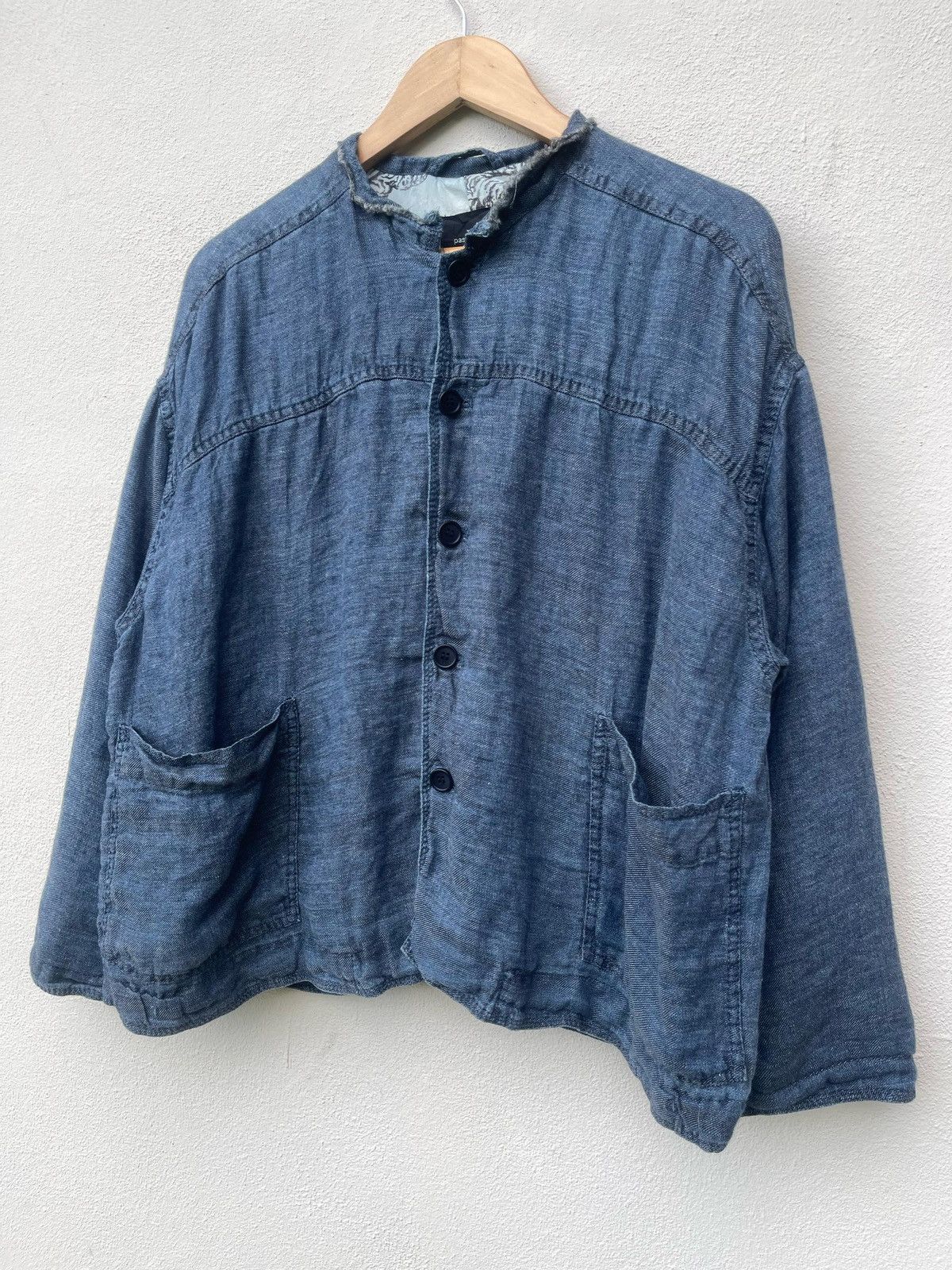 If Six Was Nine × Japanese Brand × Pas de Calais Pas De Calais Denim Jacket Size US L / EU 52-54 / 3 - 3 Thumbnail