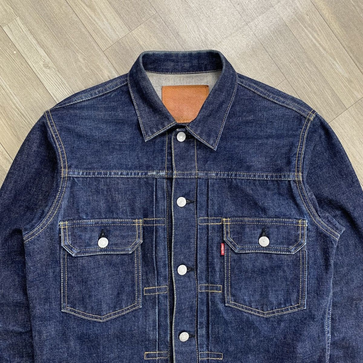 Vtg Levi’s Type 2 Big E Selvedge Denim Jacket 71507 / J02🇯🇵