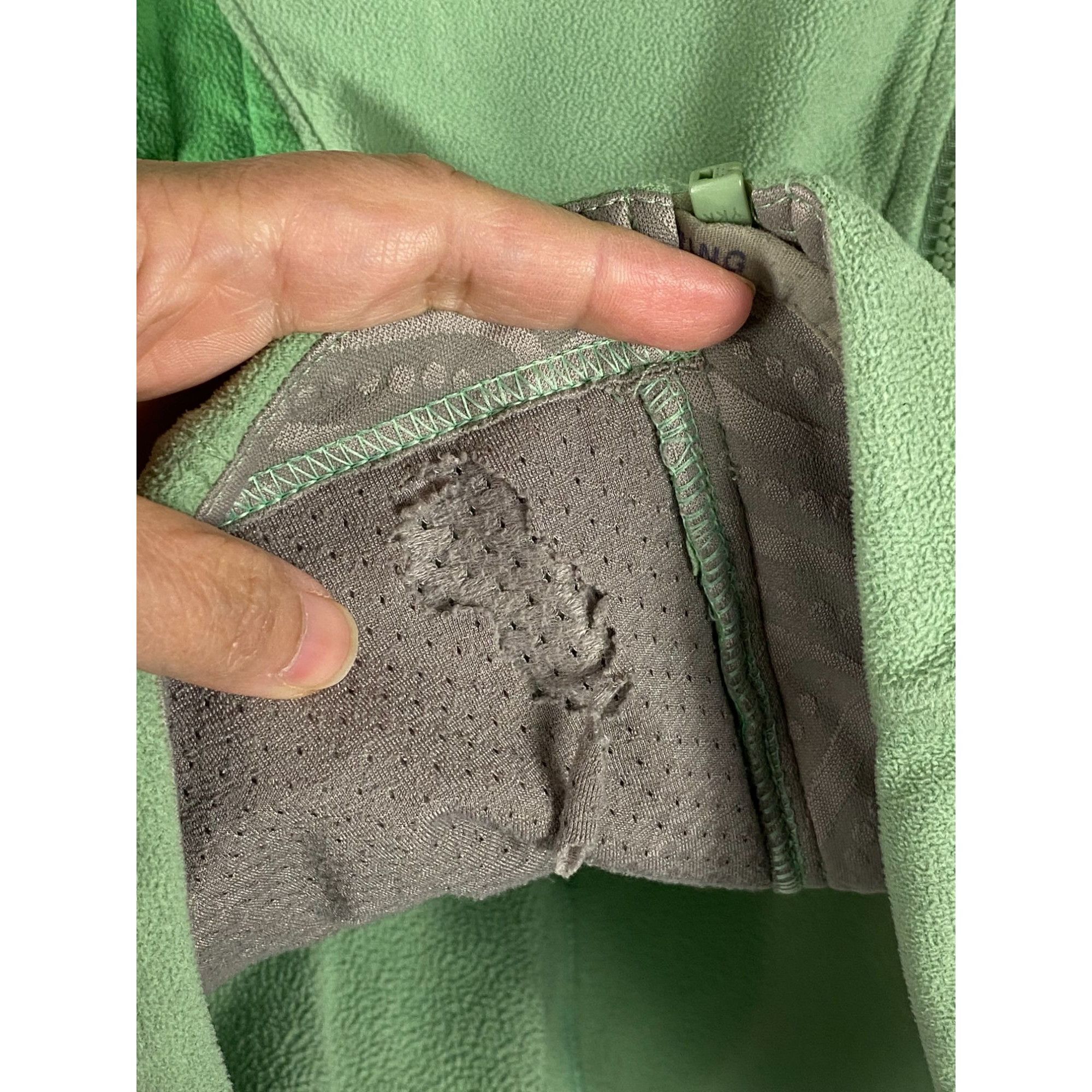 The North Face Vintage The North Face Full Zip Fleece Jacket Green Size Med Size M / US 6-8 / IT 42-44 - 6 Thumbnail