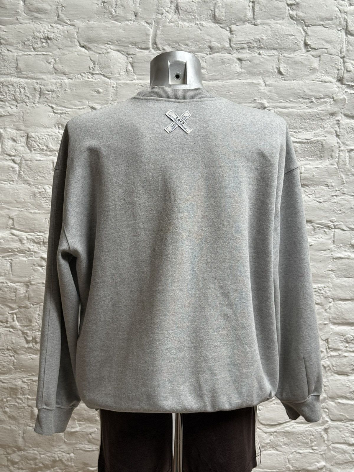 Ader Error × Maison Kitsune Ader Error x Maison Kitsuné Grey Fox Sweatshirt Size US XL / EU 56 / 4 - 2 Thumbnail