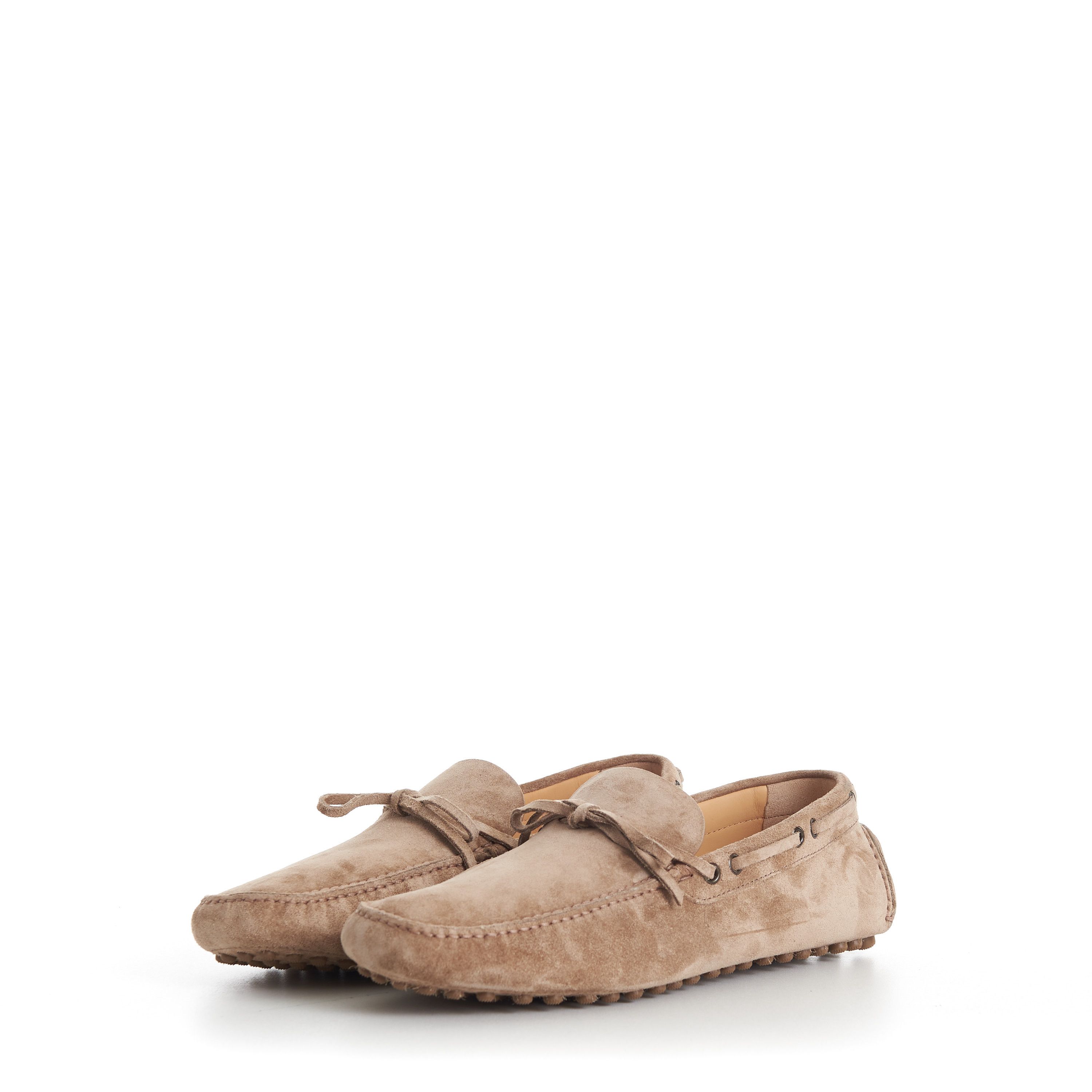 Brunello Cucinelli Light Brown Driver Shoes Moccasin - Suede Calfskin Size US 9 / EU 42 - 4 Thumbnail
