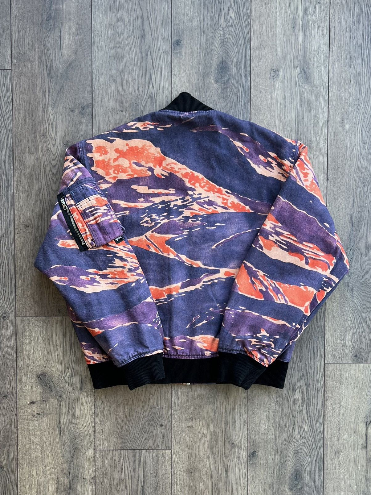 Stussy Stussy x Lucien Smith Tigris Bomber Jacket Medium Size US M / EU 48-50 / 2 - 4 Thumbnail