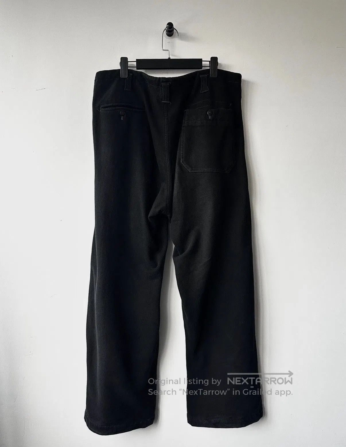 Yohji Yamamoto Black Casual Pants Size 34. Size US 34 / EU 50 - 3 Thumbnail