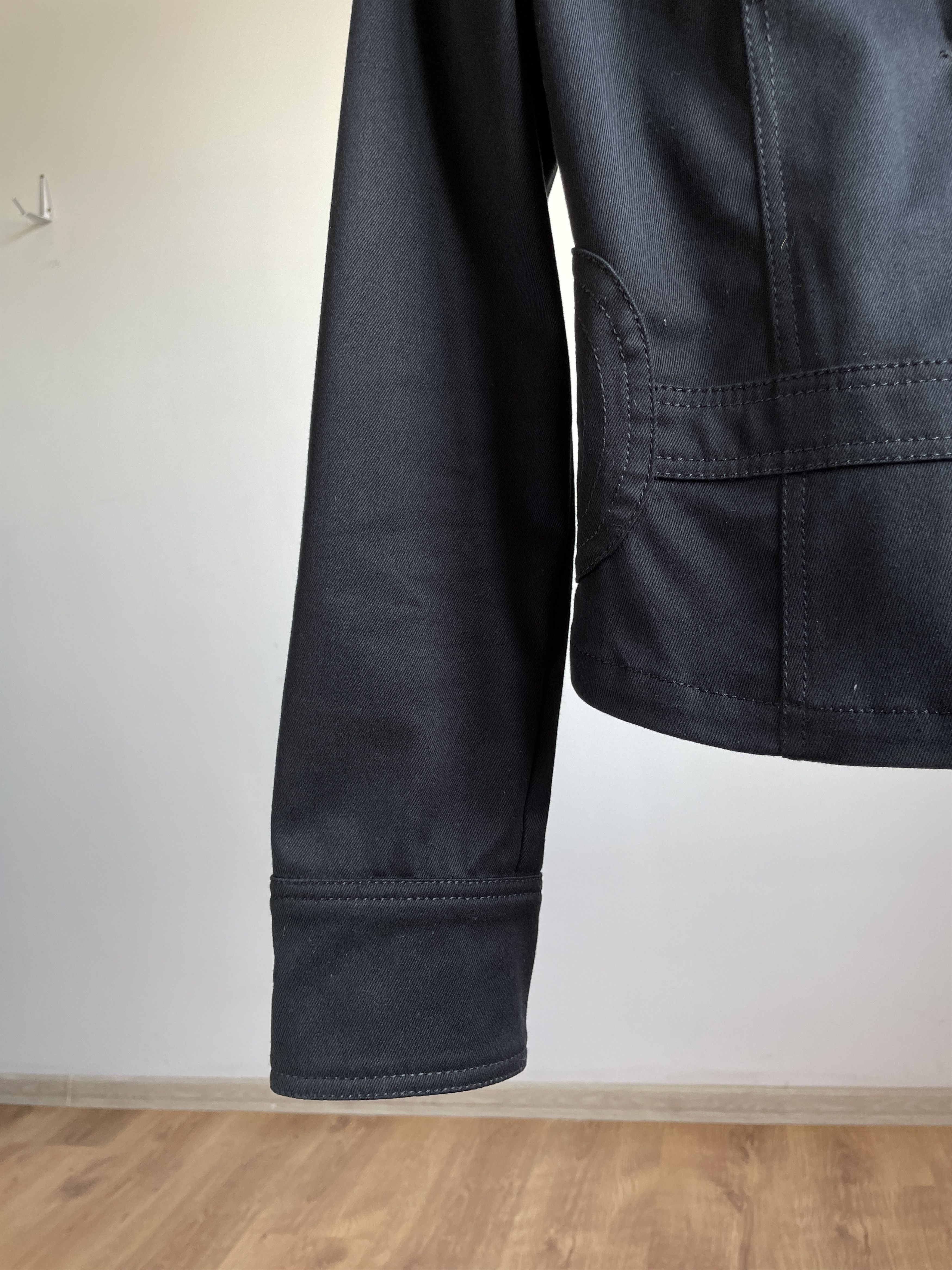 Armani Armani Jeans Vintage 00's Womens Cropped Fitted Jacket Size XL / US 12-14 / IT 48-50 - 7 Thumbnail