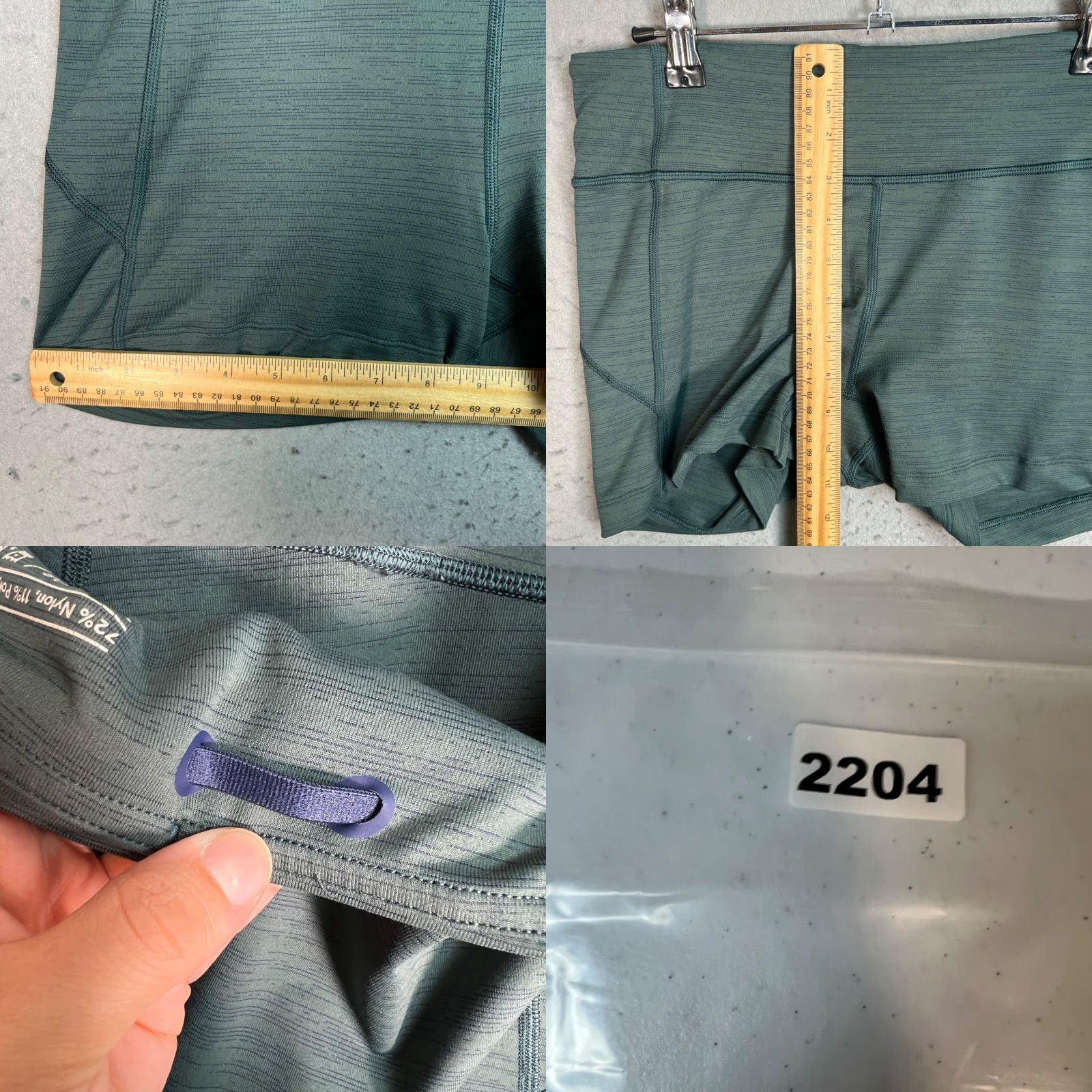 Outdoor Voices Outdoor Voices Womens Shorts Athletic Green M Nylon Spandex Biker 3in Inseam Adult Medium Womens Gym Running Featured Activewear Size 32" / US 10 / IT 46 - 8 Thumbnail