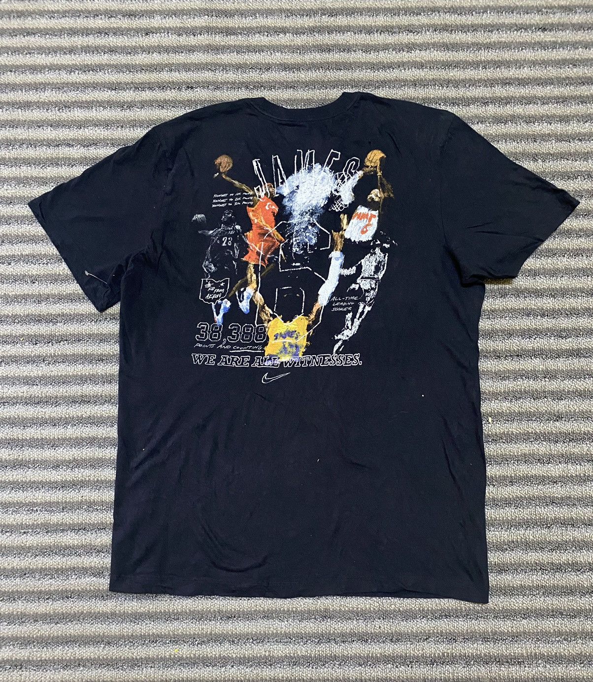 Nike Nike Lebron James Scoring Record T-Shirt Size US L / EU 52-54 / 3 - 6 Thumbnail