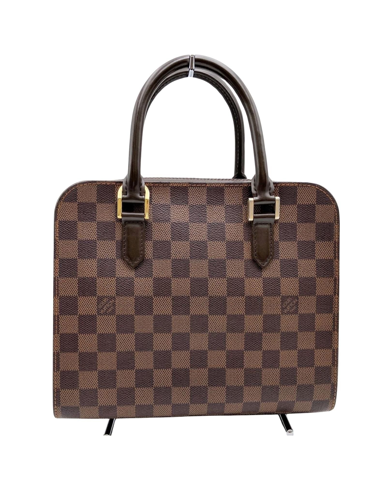 image of Louis Vuitton Classic Brown Canvas Handbag, Women's