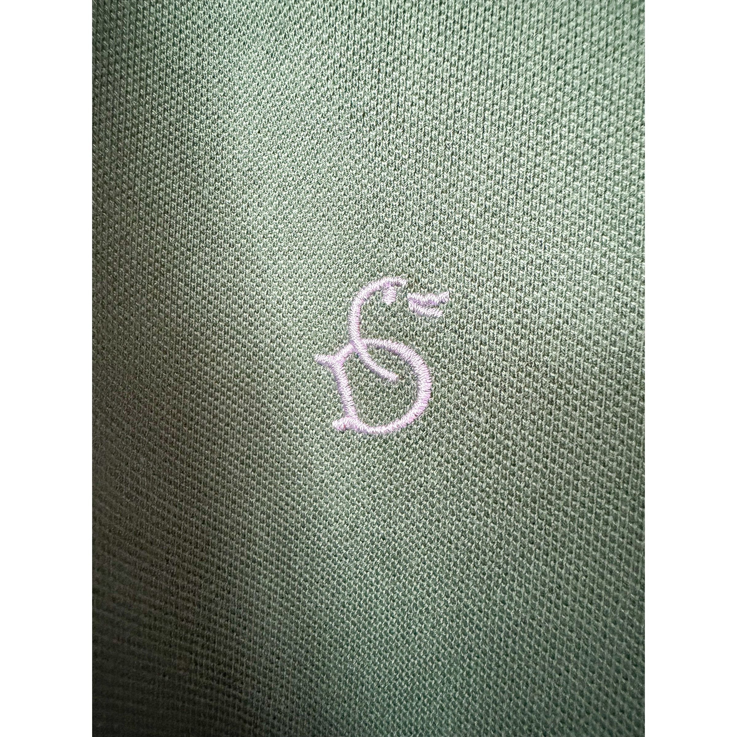 Drake's Drake's Dark Green Polo Shirt With Logo Embroidered Cotton P Size US XS / EU 42 / 0 - 2 Thumbnail