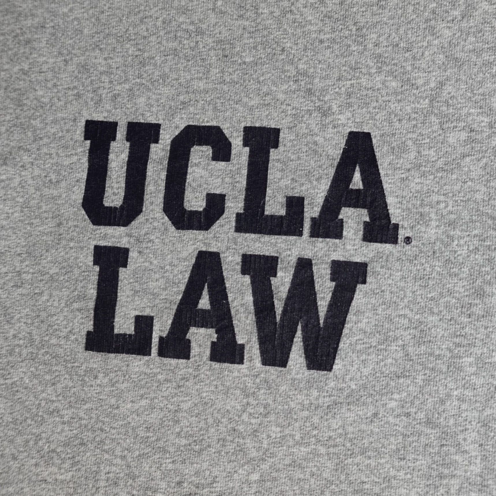 Vintage VINTAGE UCLA Law Shirt Small Gray Heather Single Stitch Made in USA Shirt Unisex Adults S Gray College University 1980s Mens Womens Size US S / EU 44-46 / 1 - 6 Thumbnail