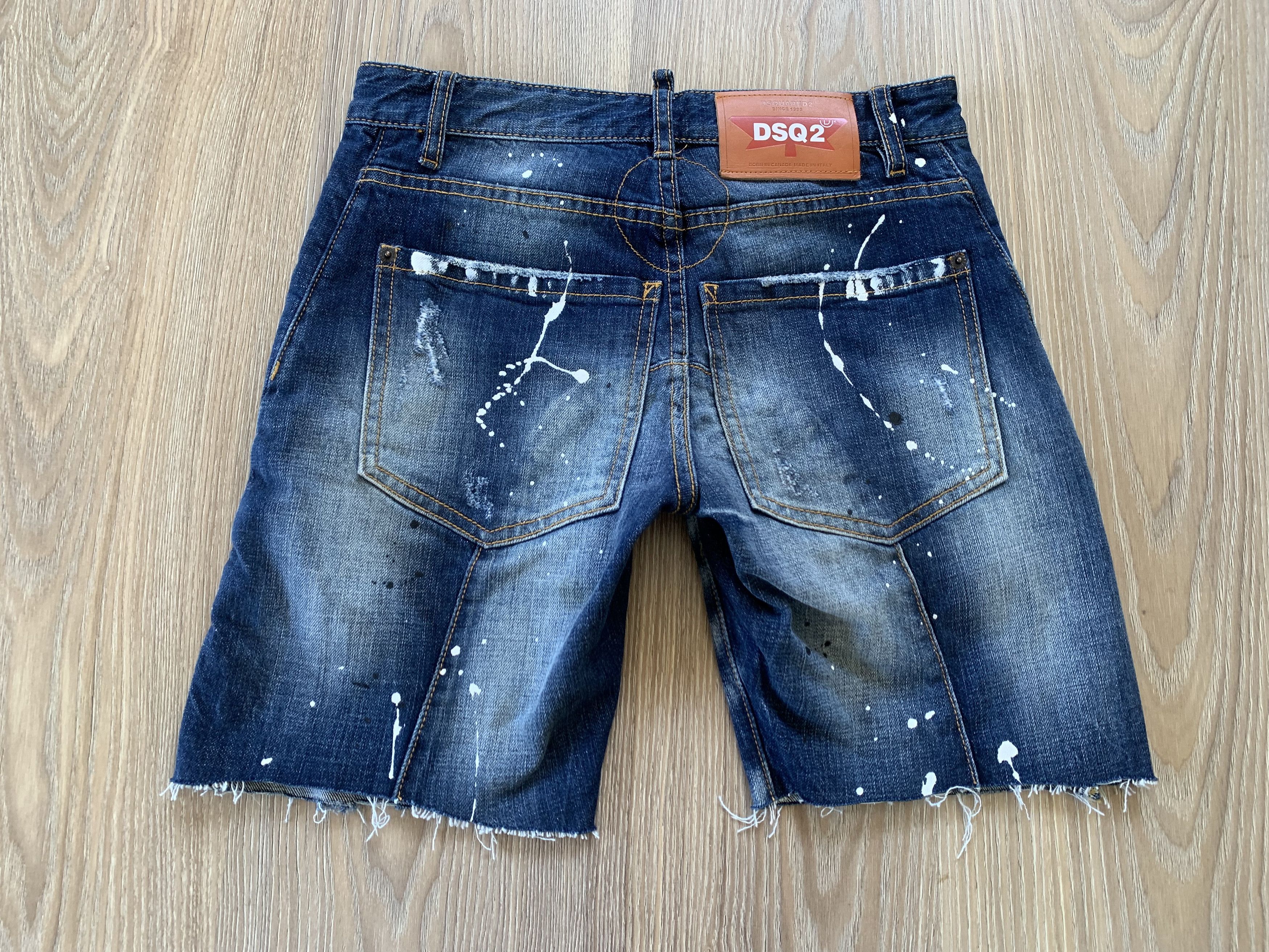 Dsquared2 Rare Dsquared2 Distressed Denim Shorts Size US 30 / EU 46 - 3 Thumbnail