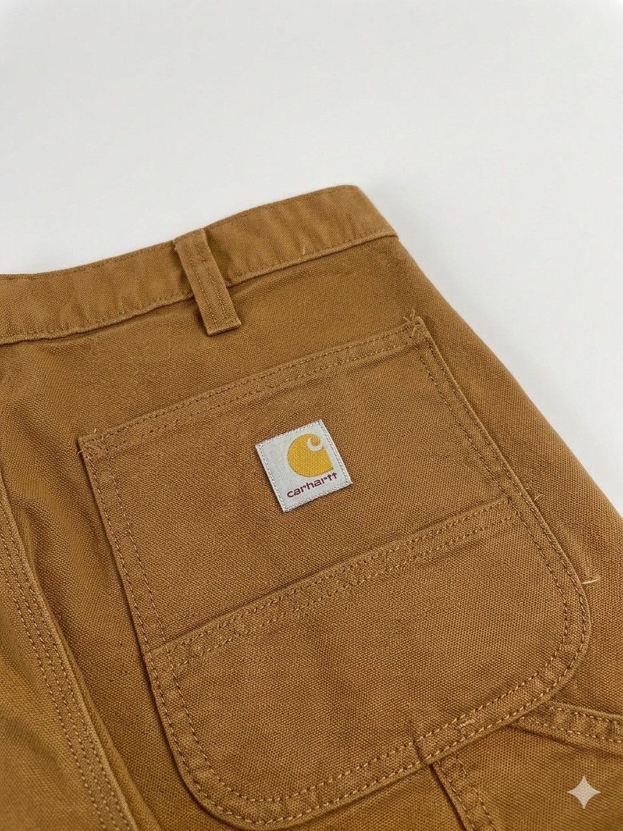Carhartt CARHARTT CARPENTER RUGGED FLEX DUCK DOUBLE-FRONT DUNGAREE Size US 30 / EU 46 - 3 Thumbnail