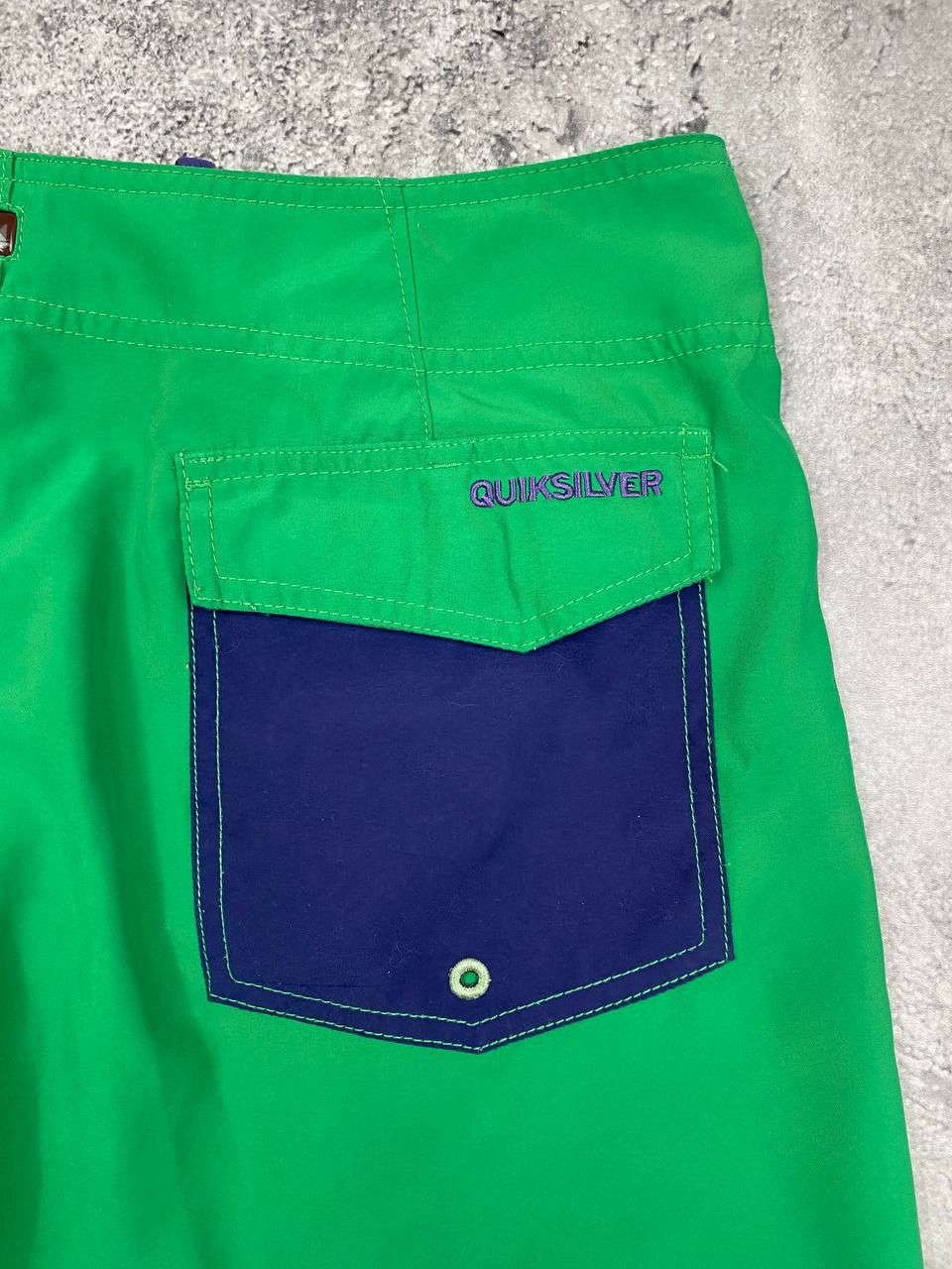Quiksilver Quiksilver Men Board Shorts Green Size 31 Size US 32 / EU 48 - 7 Thumbnail