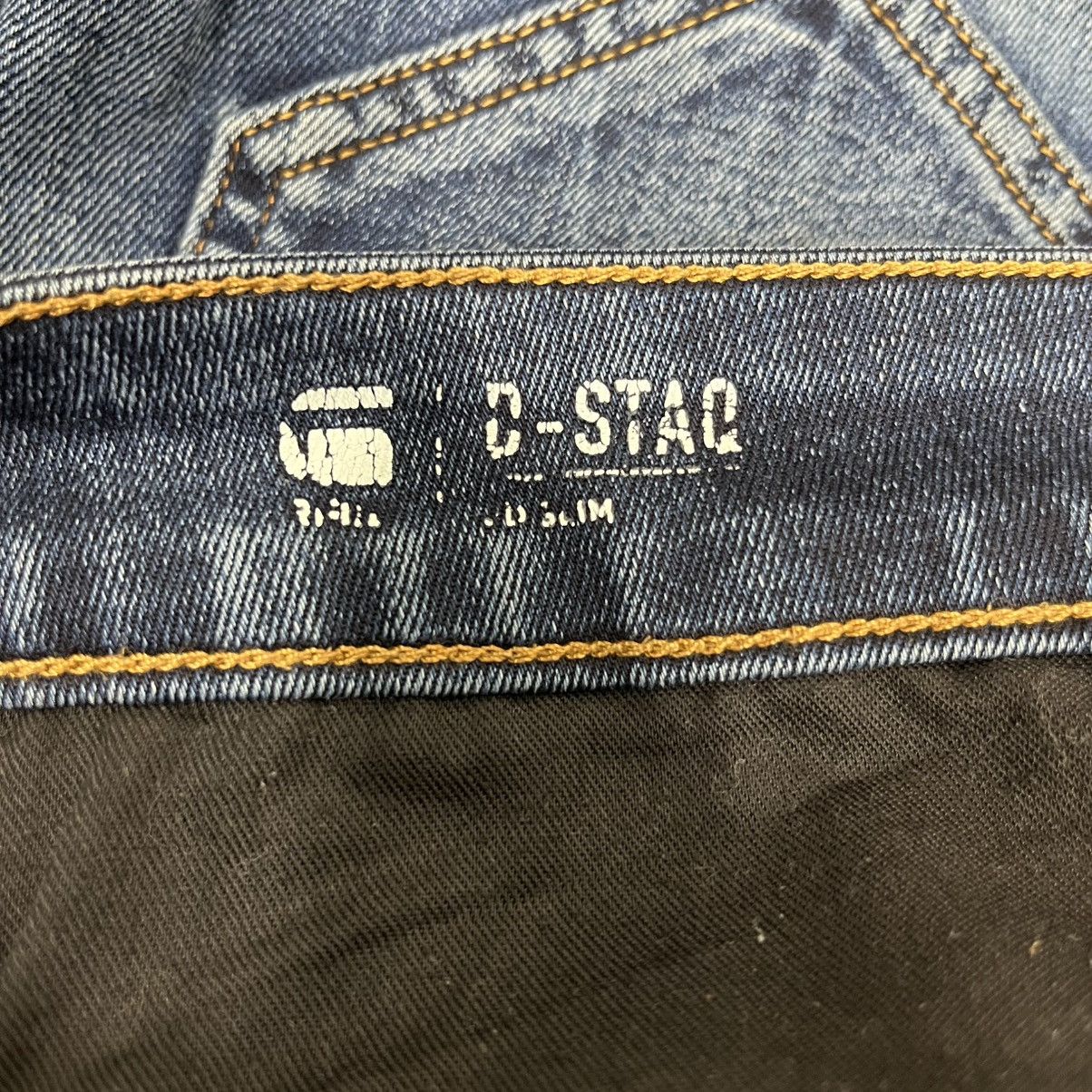 G-Star Vintage G Star Raw Denim Jeans Size US 28 / EU 44 - 20 Thumbnail