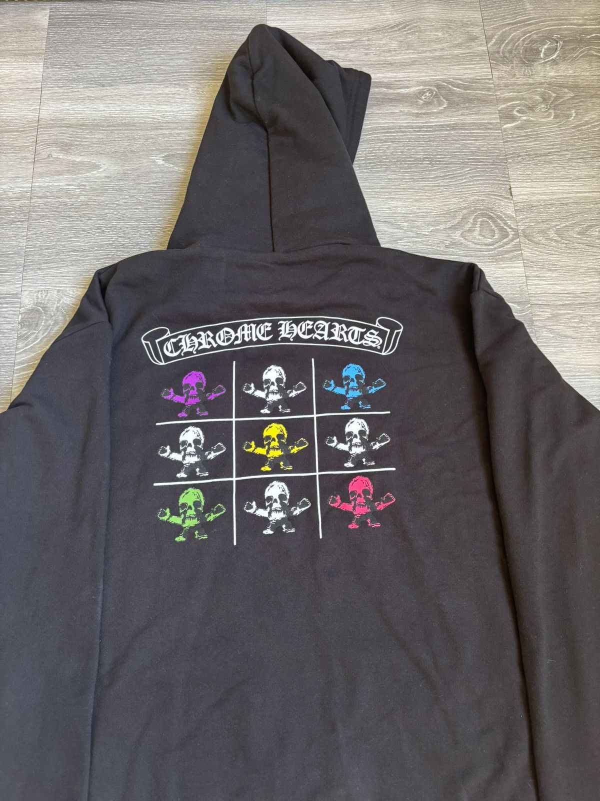 Chrome Hearts Chrome Hearts Foti Black Zipup Hoodie Size US L / EU 52-54 / 3 - 3 Thumbnail