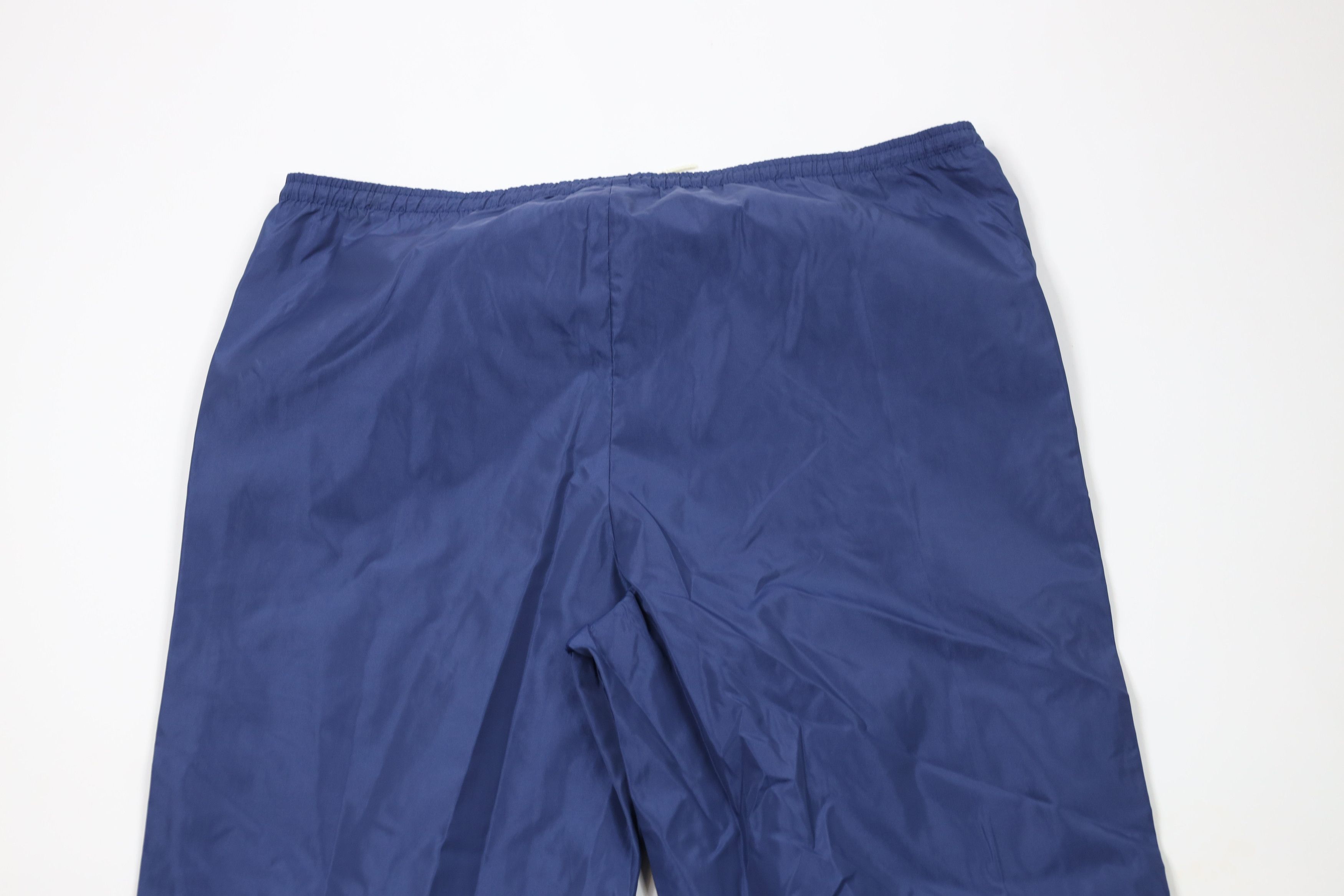 Nike × Vintage Vintage 70s 80s Nike Mini Swoosh Wide Leg Windbreaker Pants Size US 34 / EU 50 - 12 Thumbnail