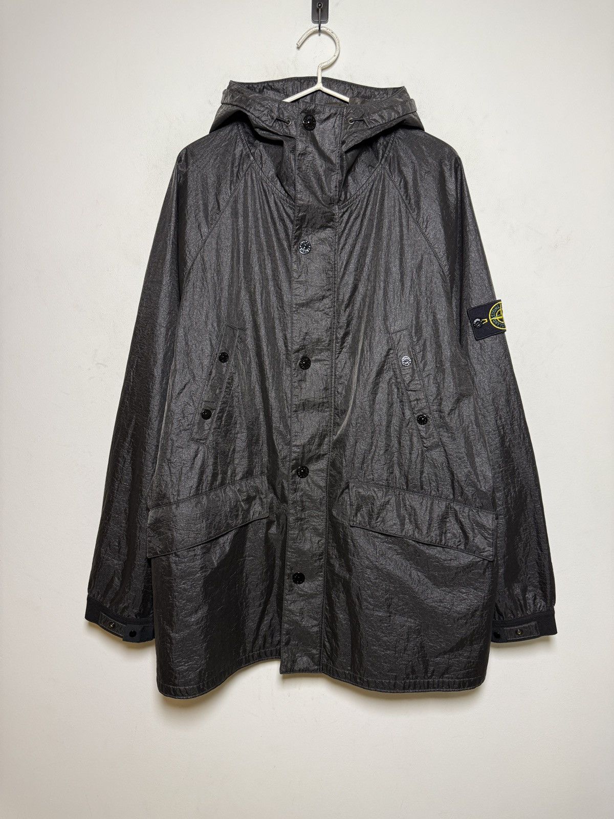 Stone Island Stone Island technical membrane nylon parka Size US XXL / EU 58 / 5 - 8 Thumbnail