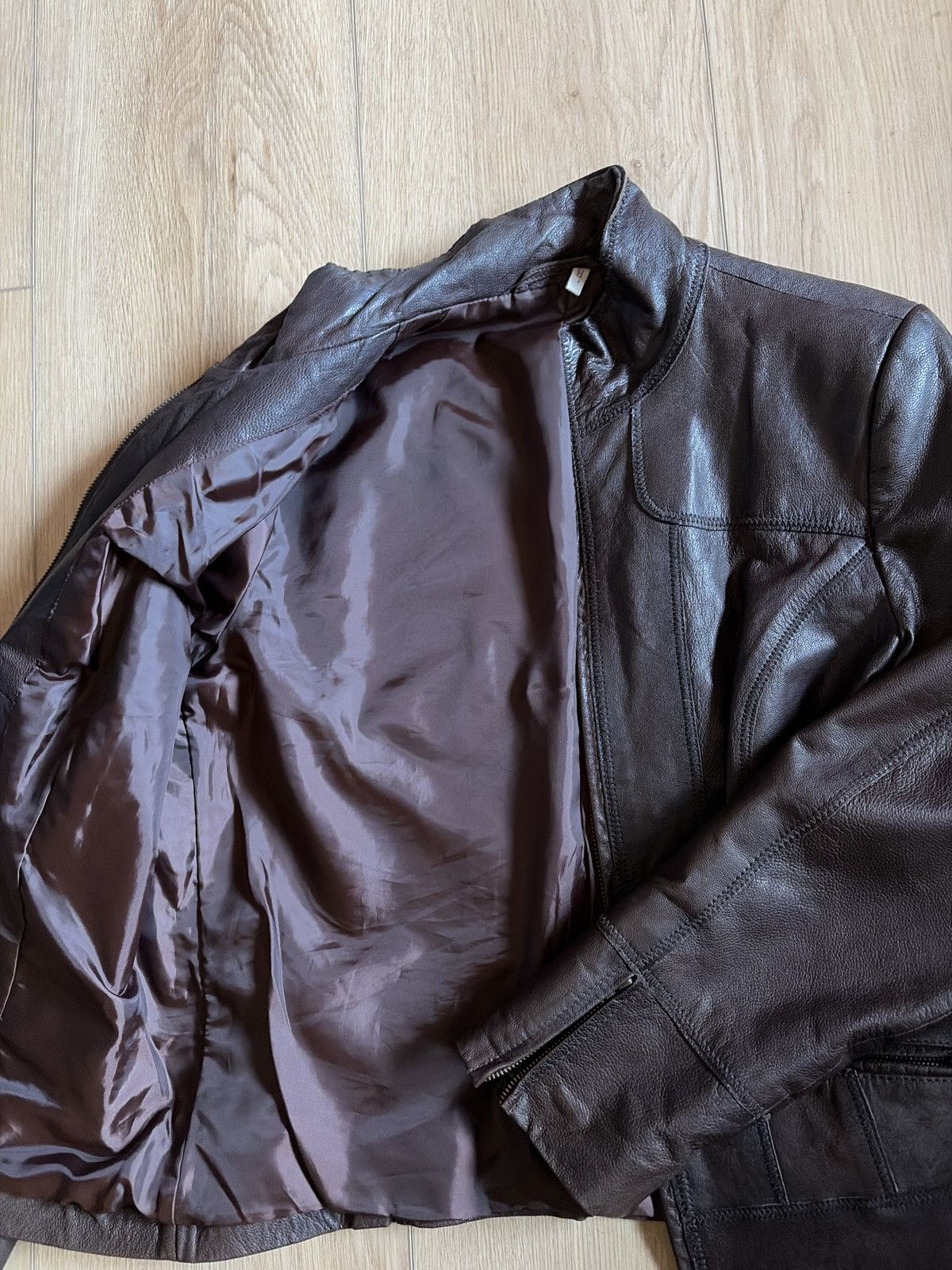 Vintage vintage japanese leather jacket Size US S / EU 44-46 / 1 - 3 Thumbnail